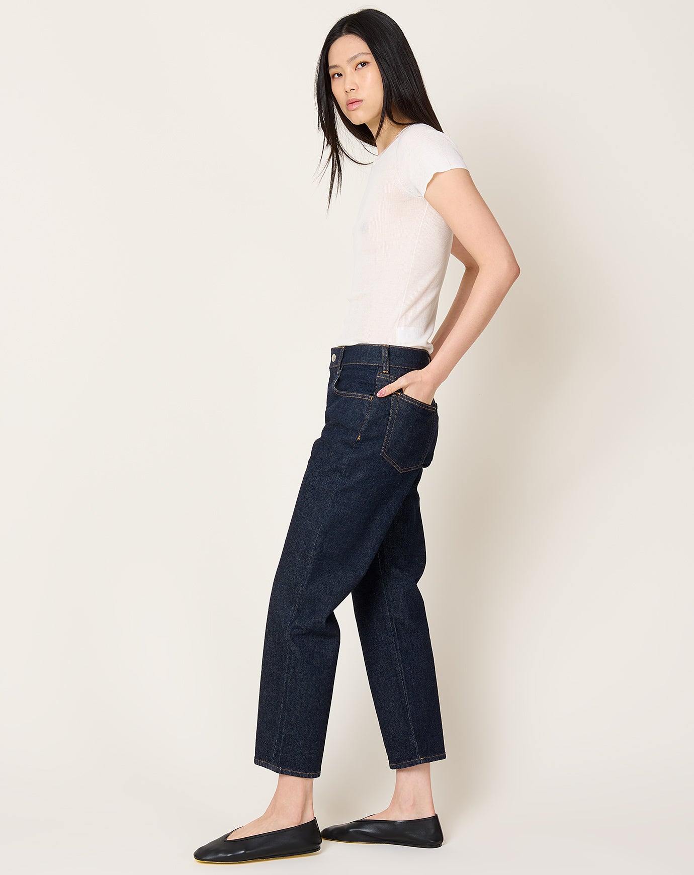 6397 Paris 5 PKT in Dark Rinse