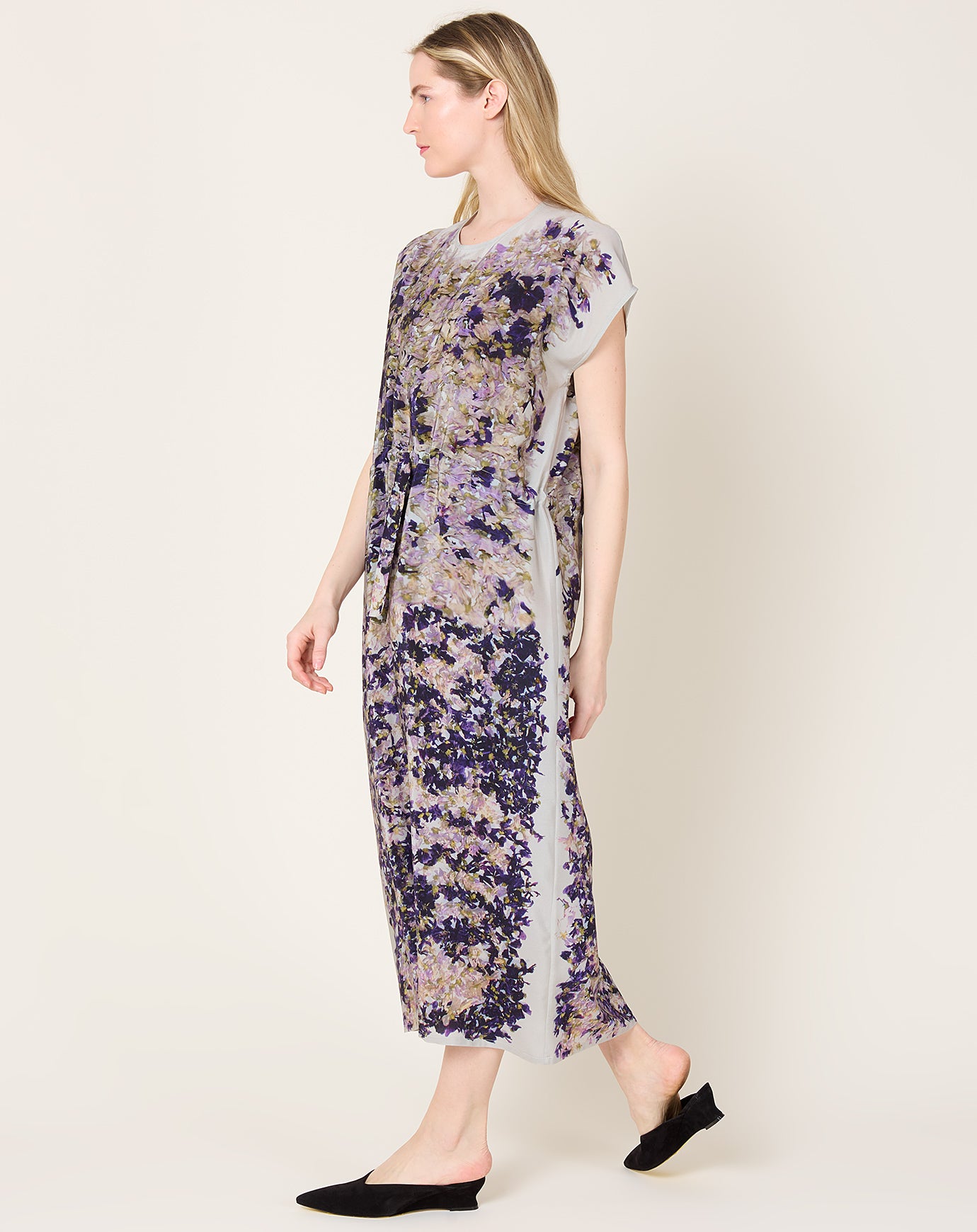 Anntian Simple Dress in PRINT G Mallows