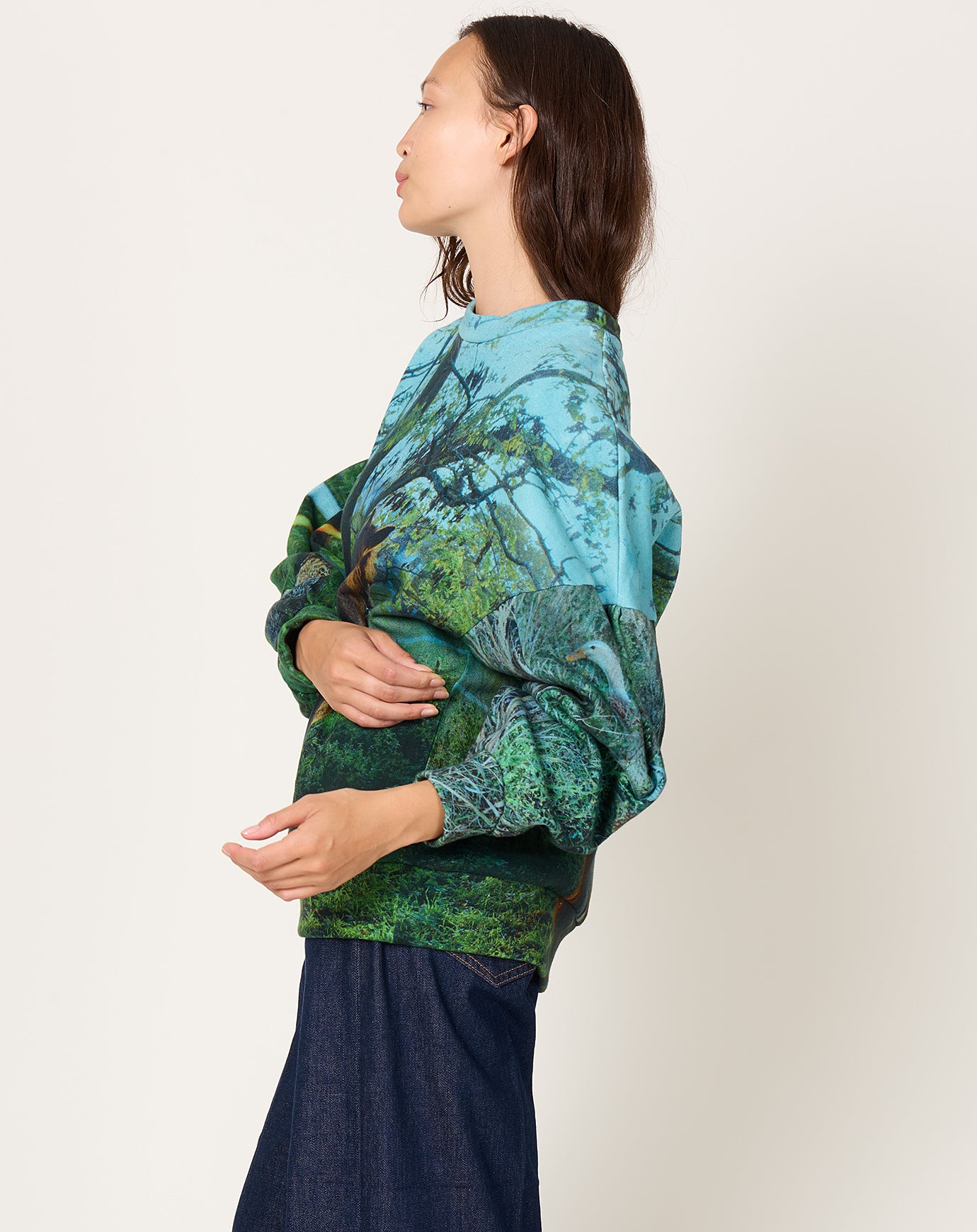 Anntian Sweater in PRINT K