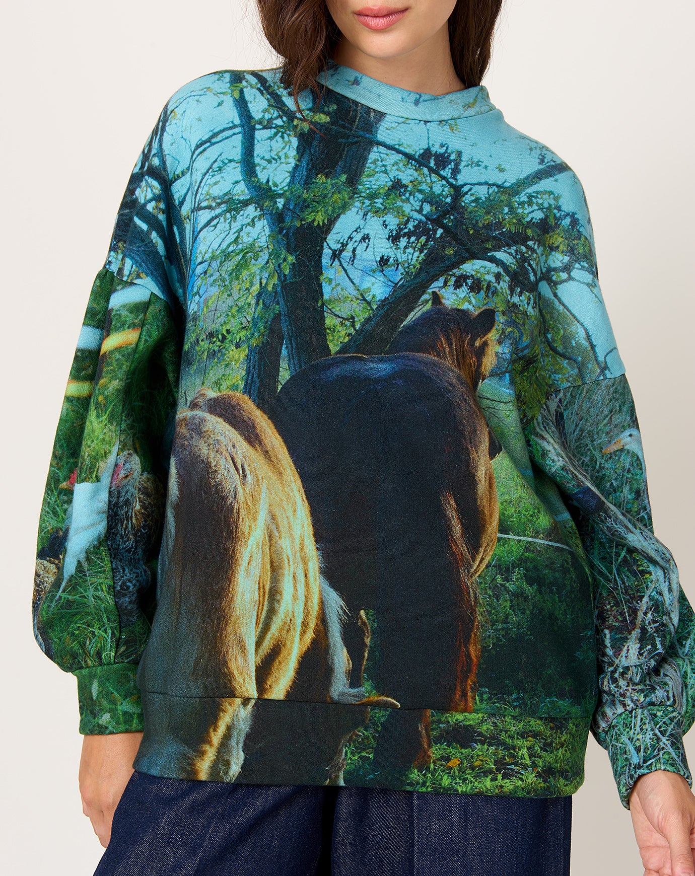 Anntian Sweater in PRINT K