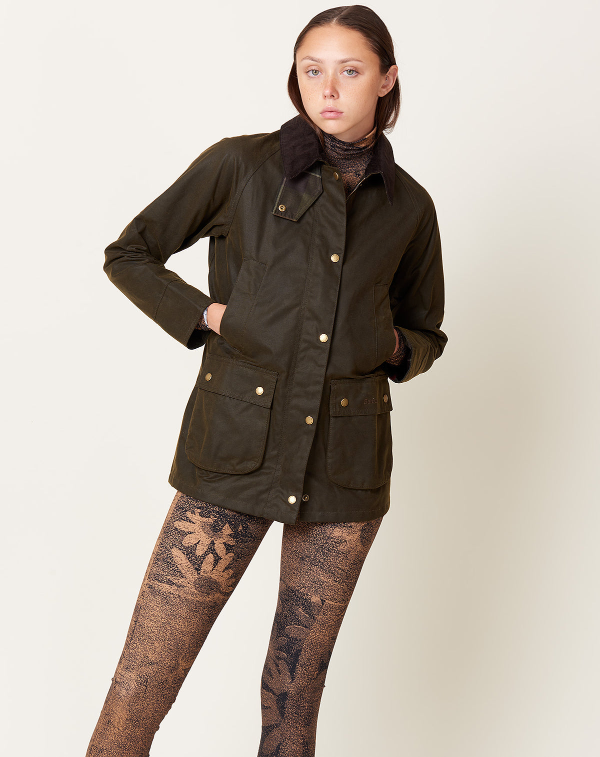 Barbour Acorn Womens Barbour Jacket Wax Barbour Acorn Waxed Cotton