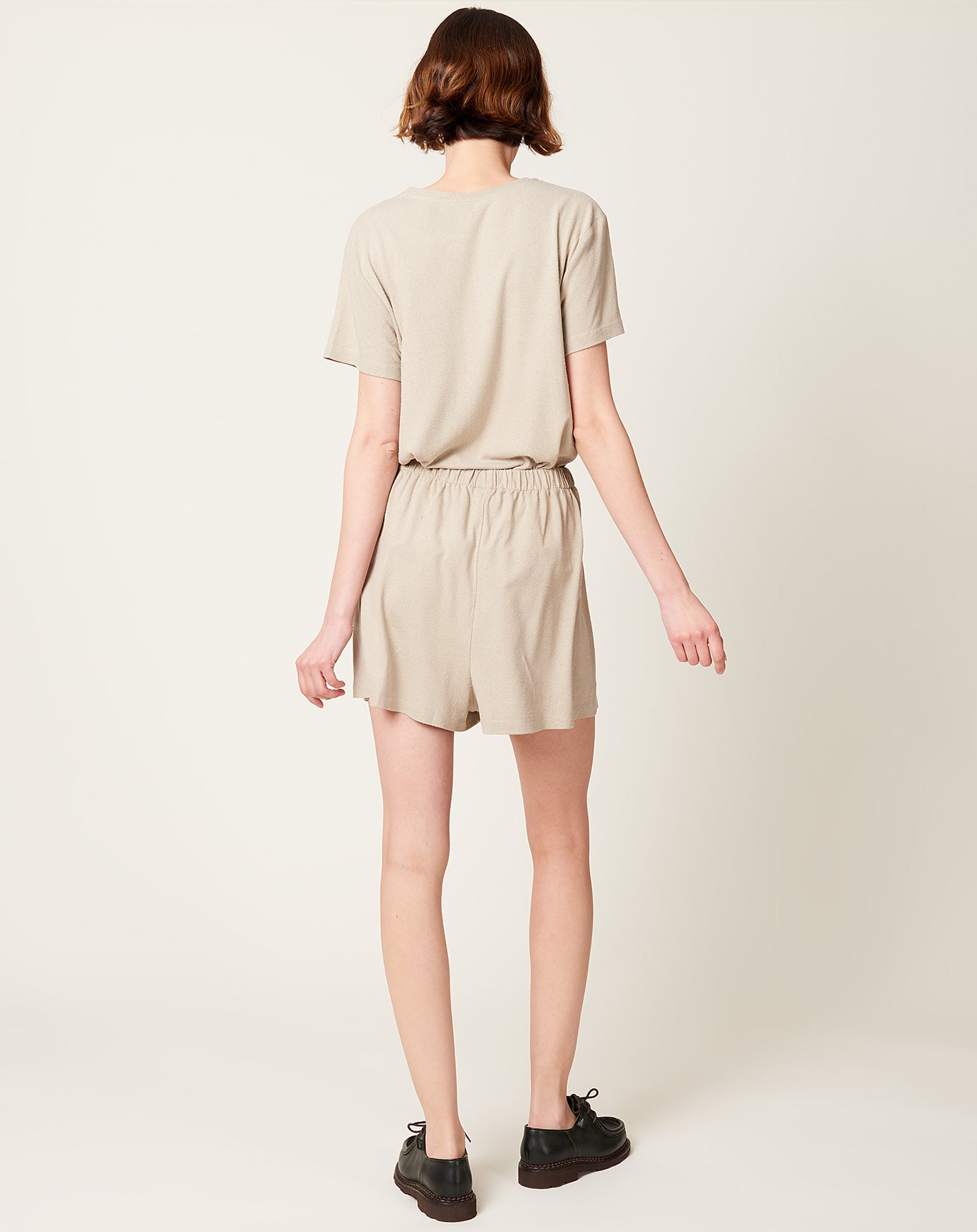 Baserange Domond Shorts in Acacia Brown