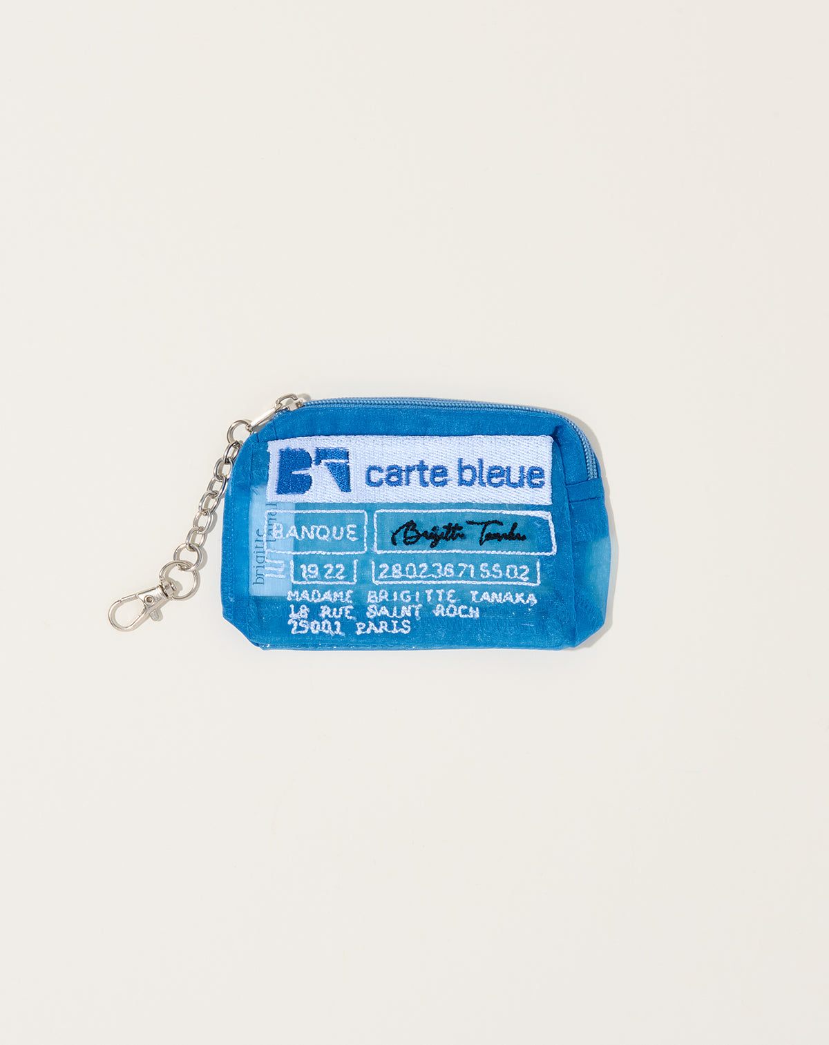 Organza Carte Pouch in Blue | Brigitte Tanaka | Covet + Lou 