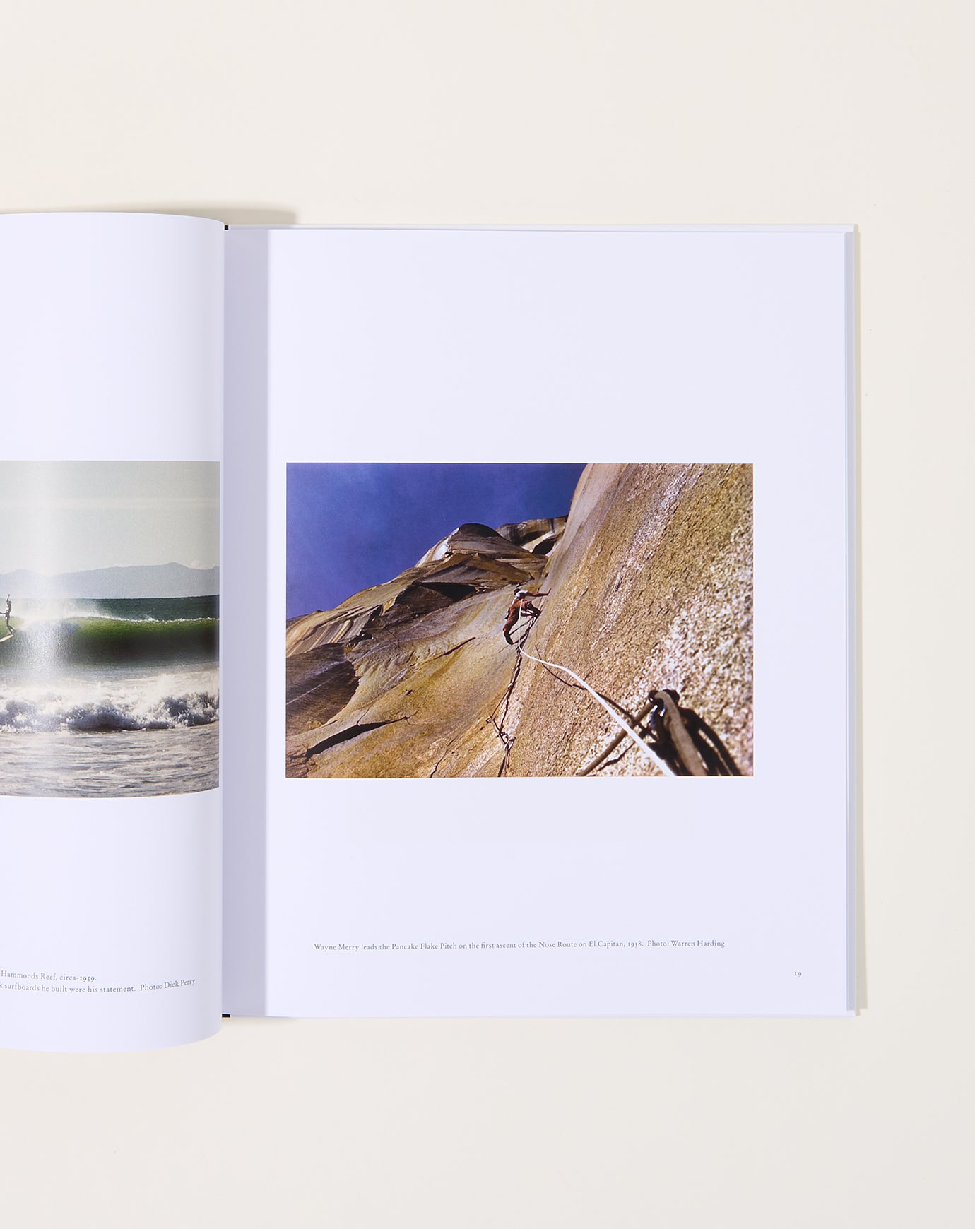 Artbook California Surfing and Climbing in the Fifties