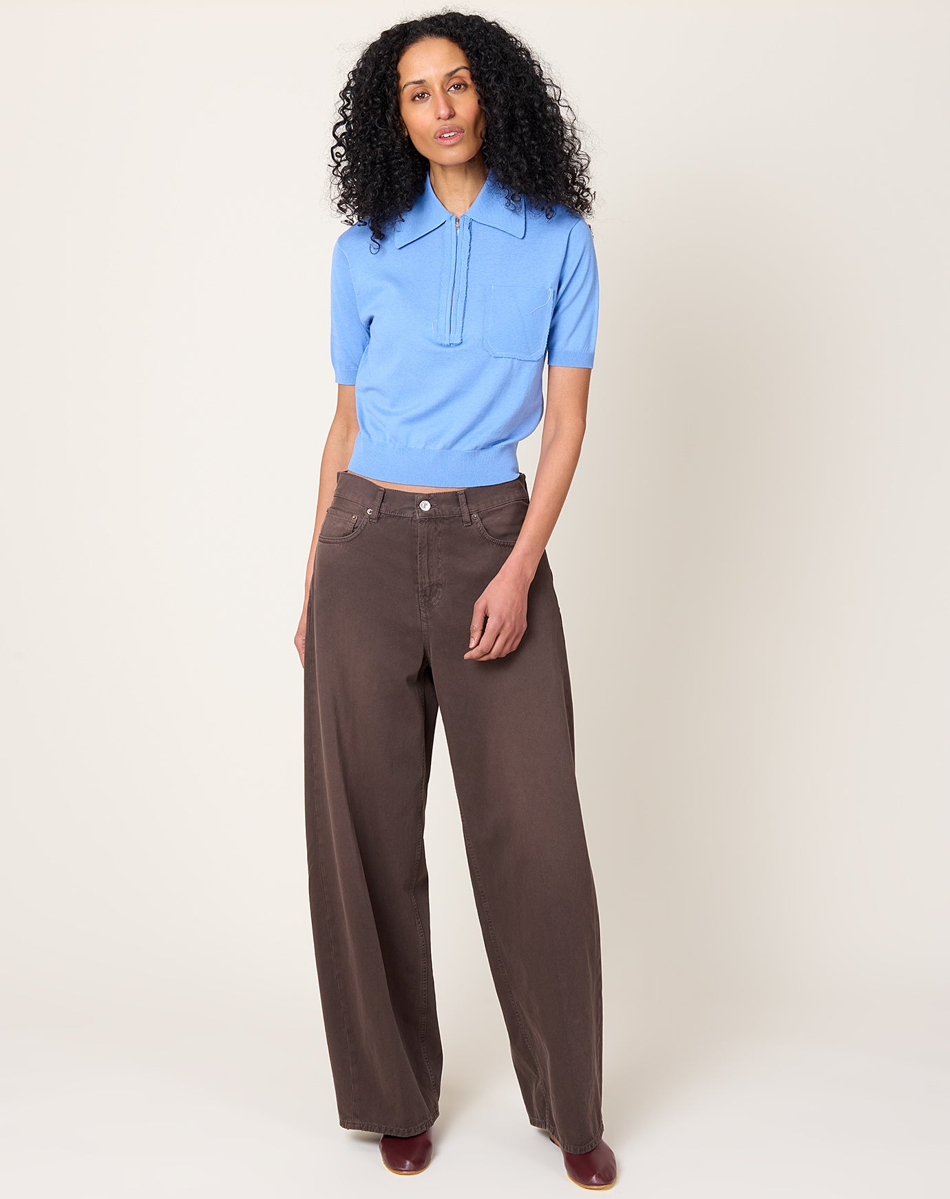 Camiel Fortgens 70s Polo in Blue