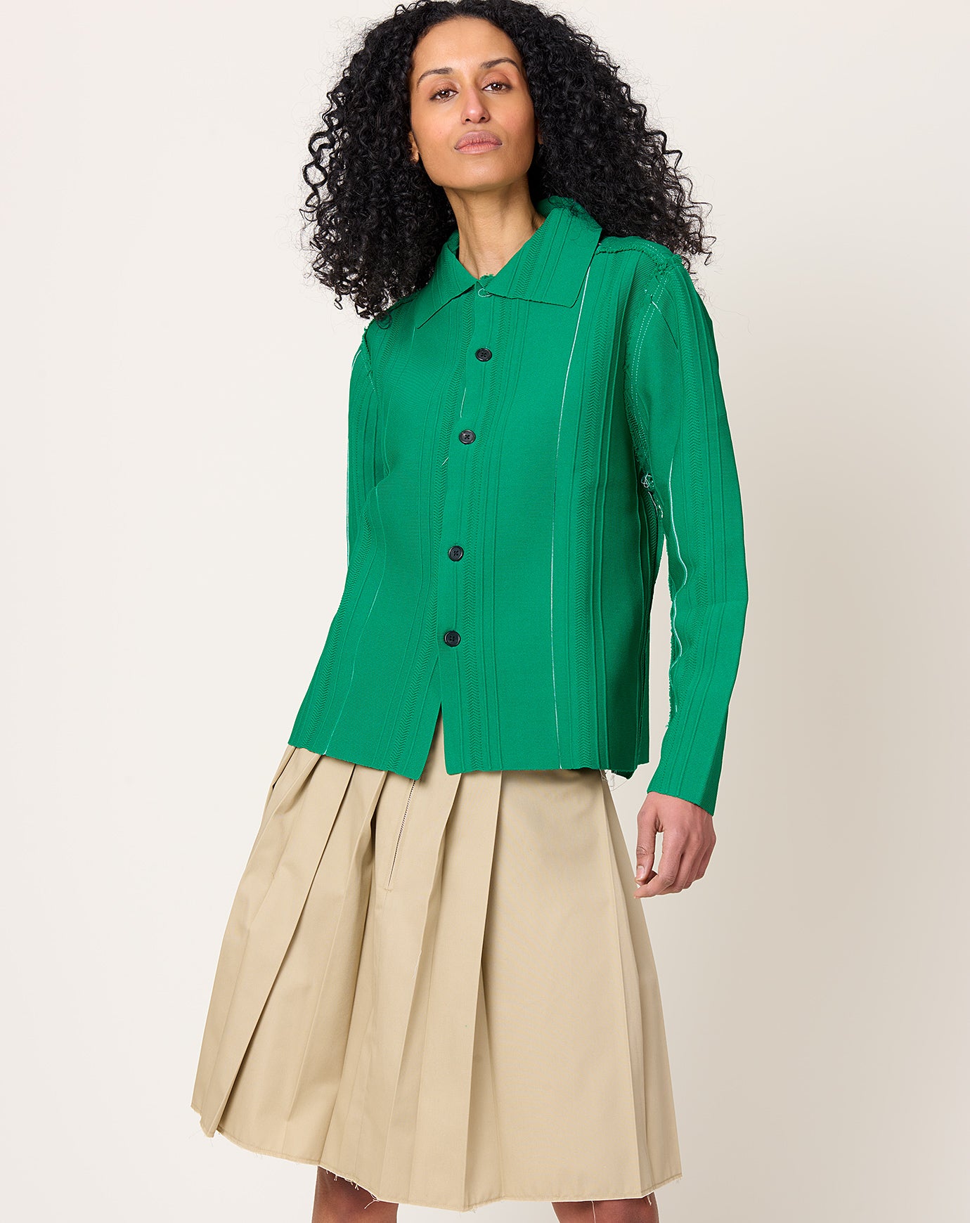 Camiel Fortgens Cardigan in Green