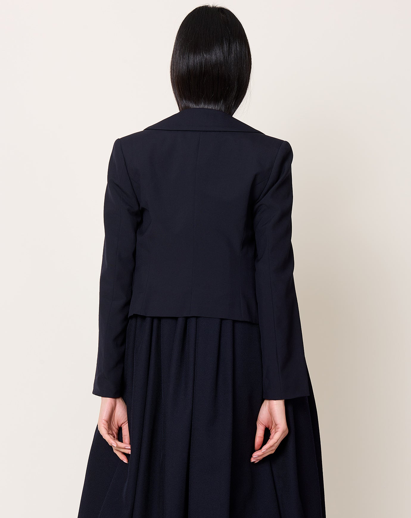 Comme des Garçons Comme des Garçons Shrunken Blazer in Navy