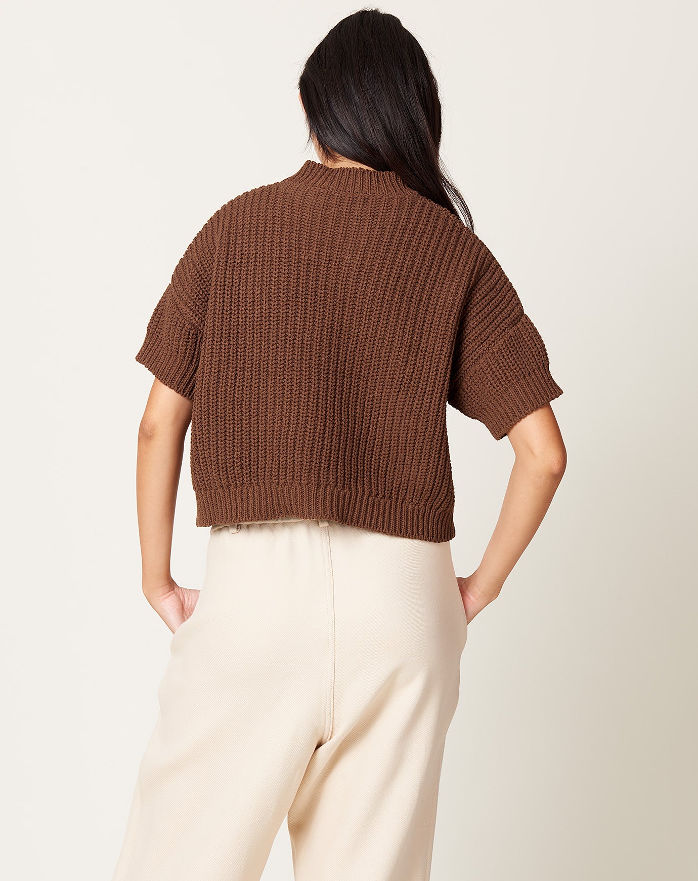 Cordera Cotton Top in Madera