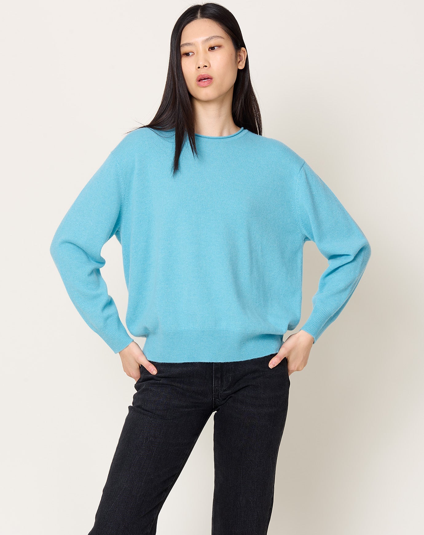 Demylee Coco Sweater in Ocean Blue