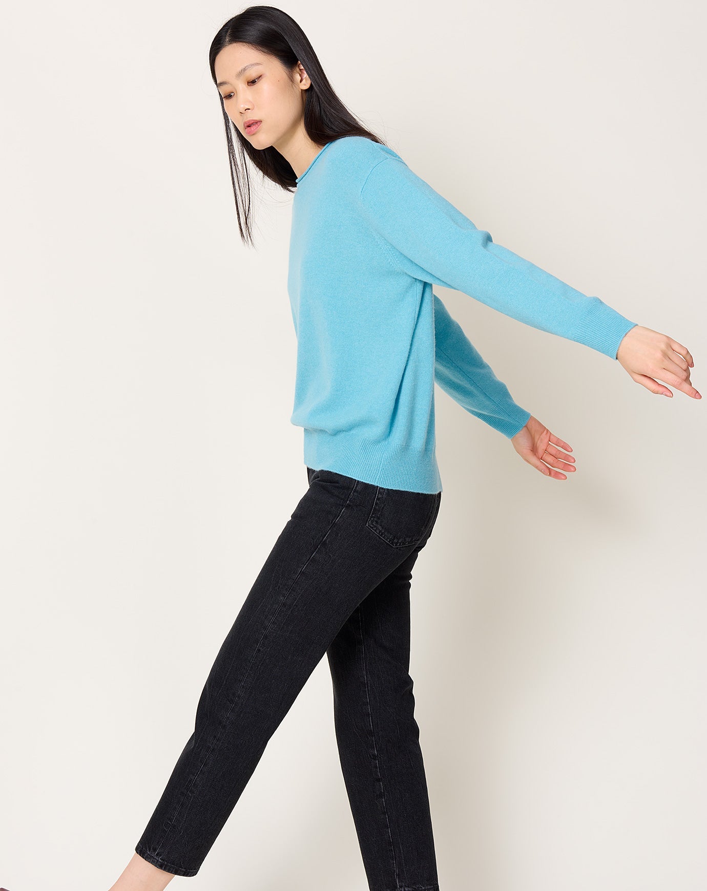 Demylee Coco Sweater in Ocean Blue