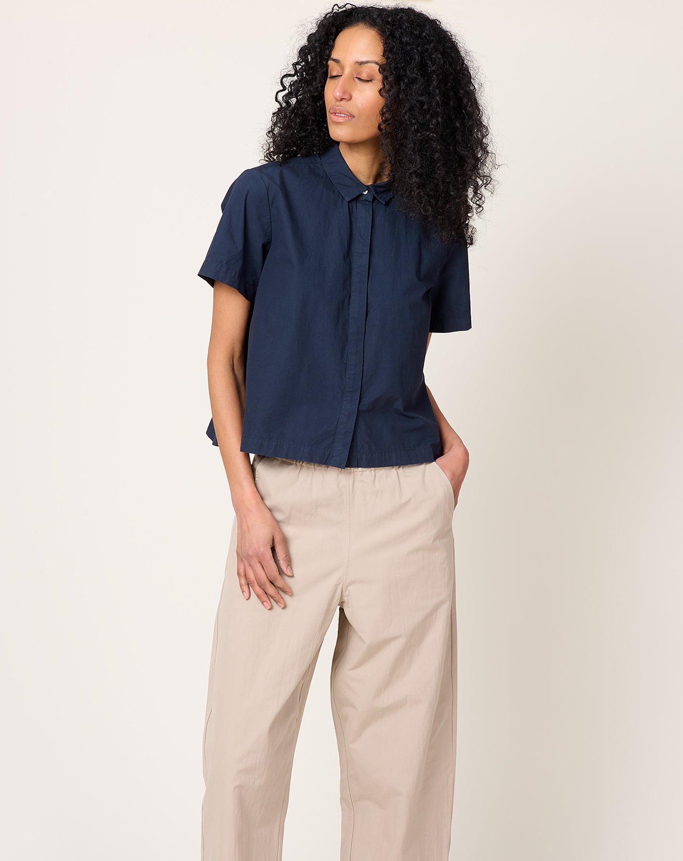 Fabiana Pigna Eiko Blouse in Ink