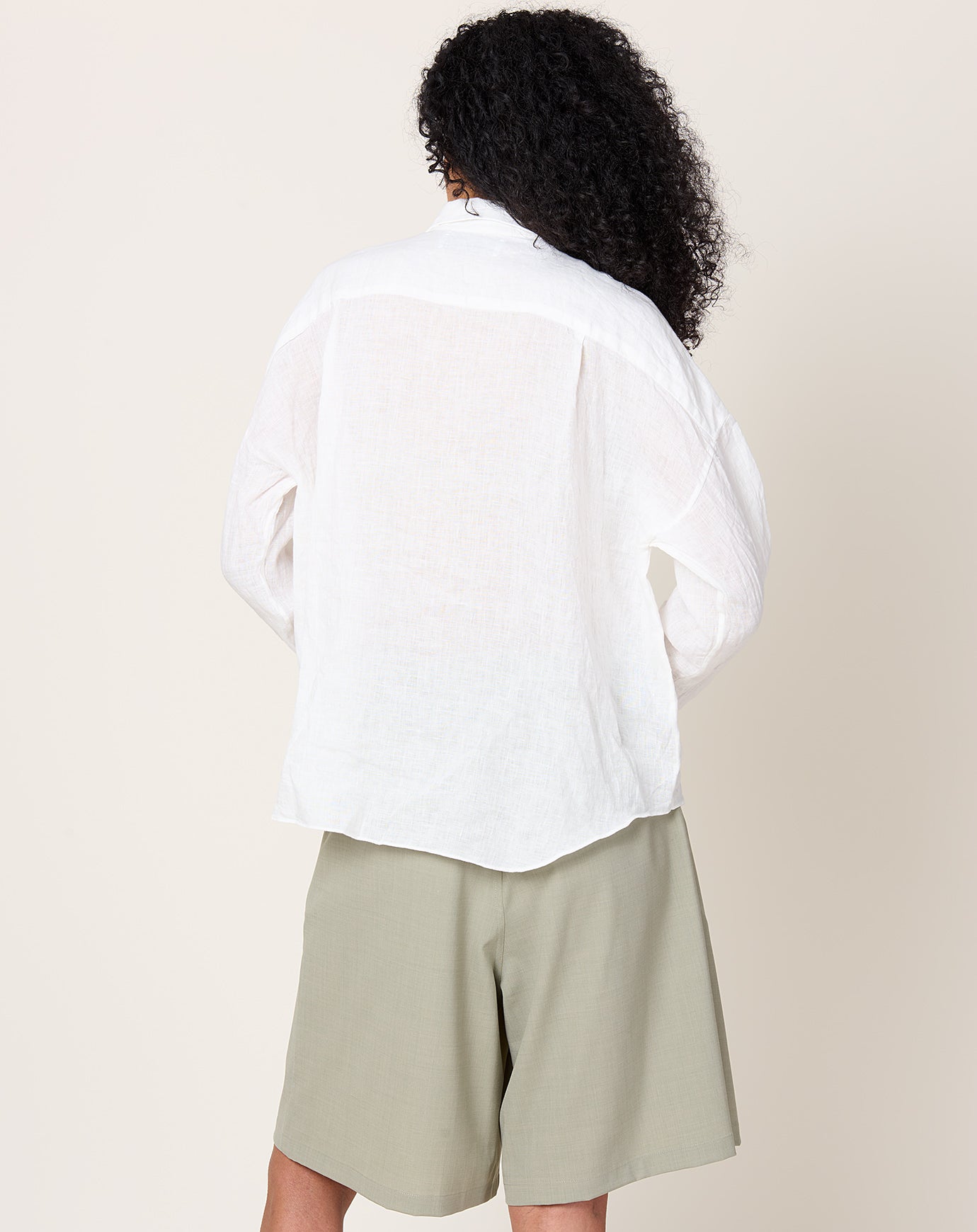Fabiana Pigna Segun Blouse in Bone Linen