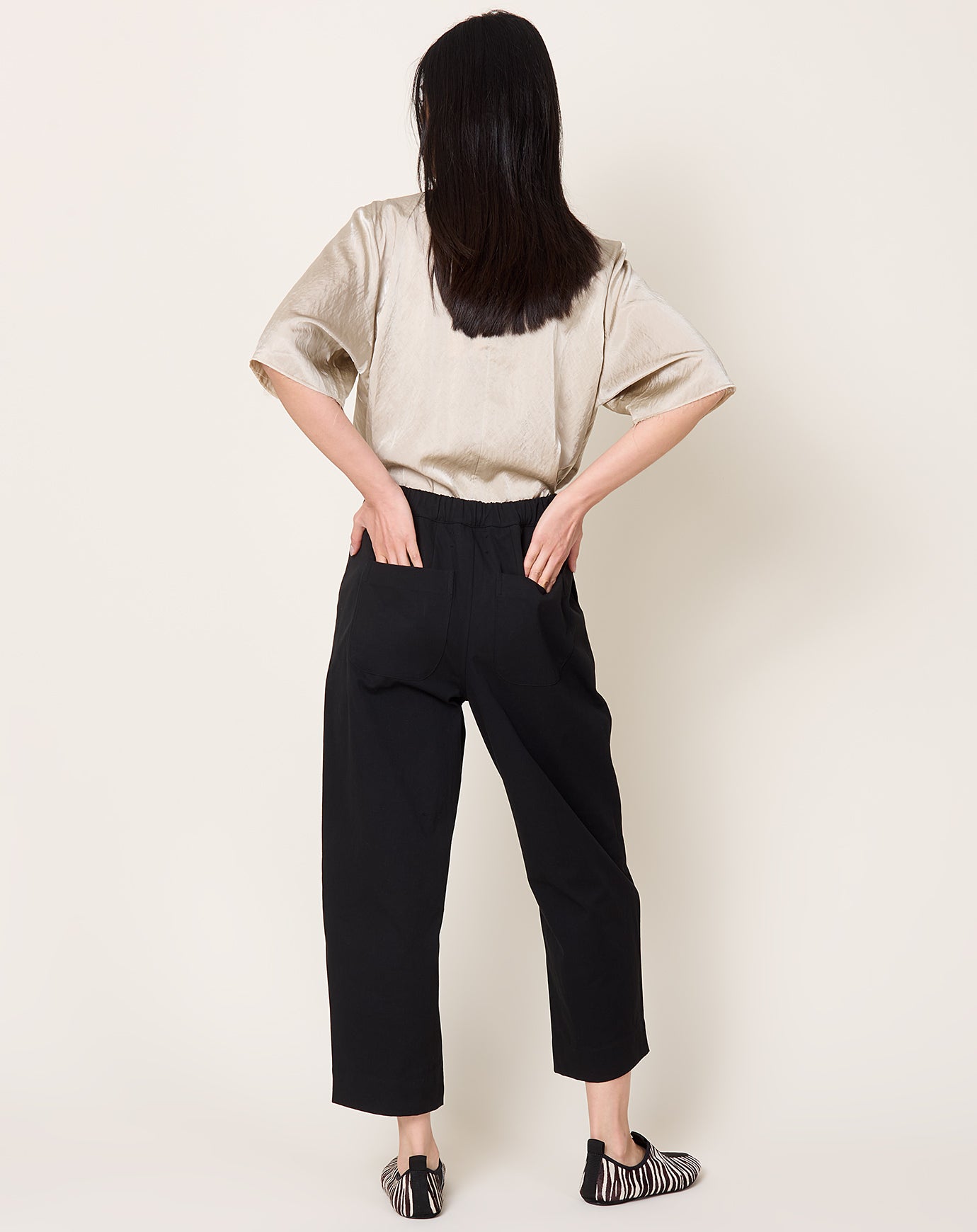 Fabiana Pigna Torme Pant in Onyx