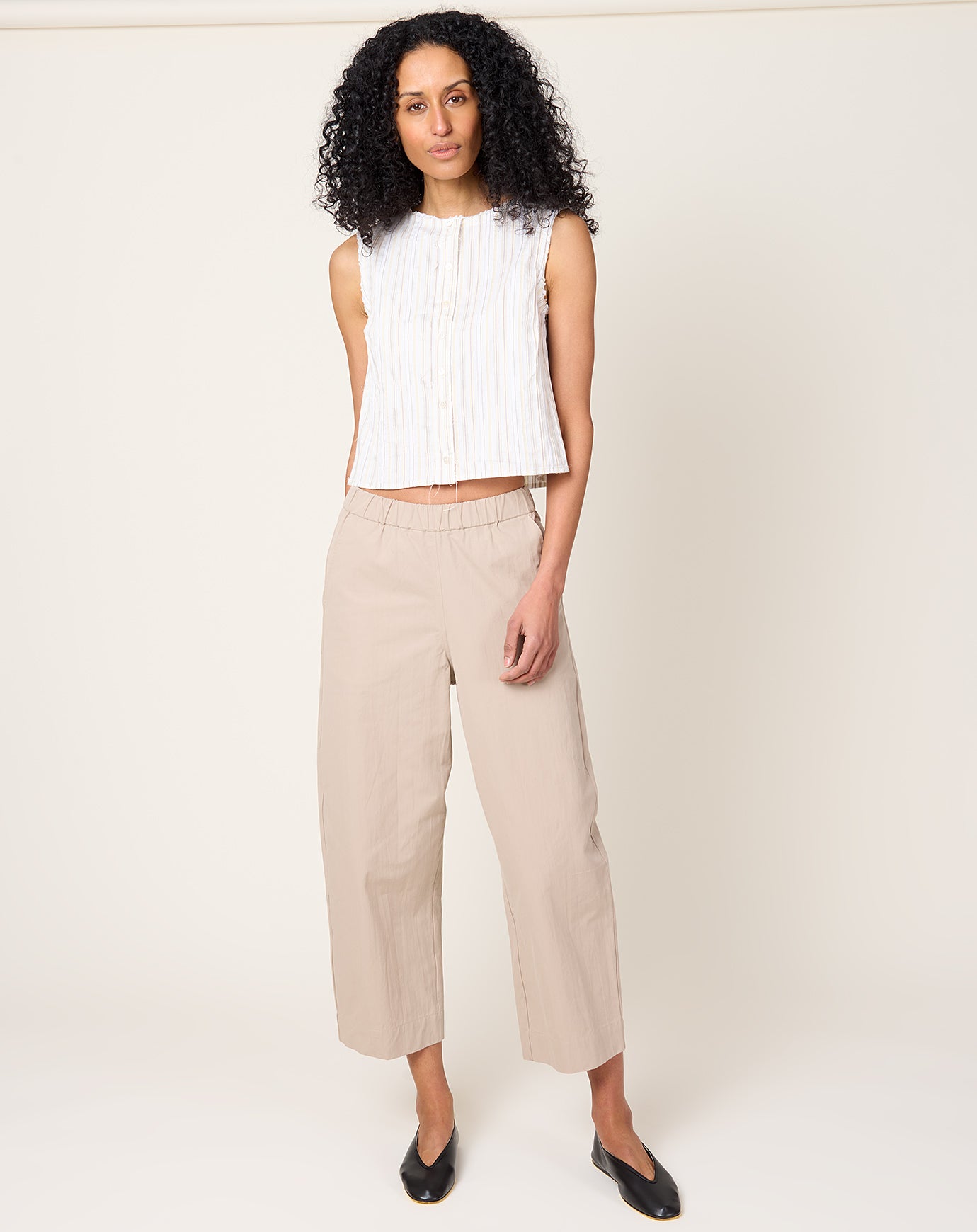 Fabiana Pigna Torme Pant in Taupe