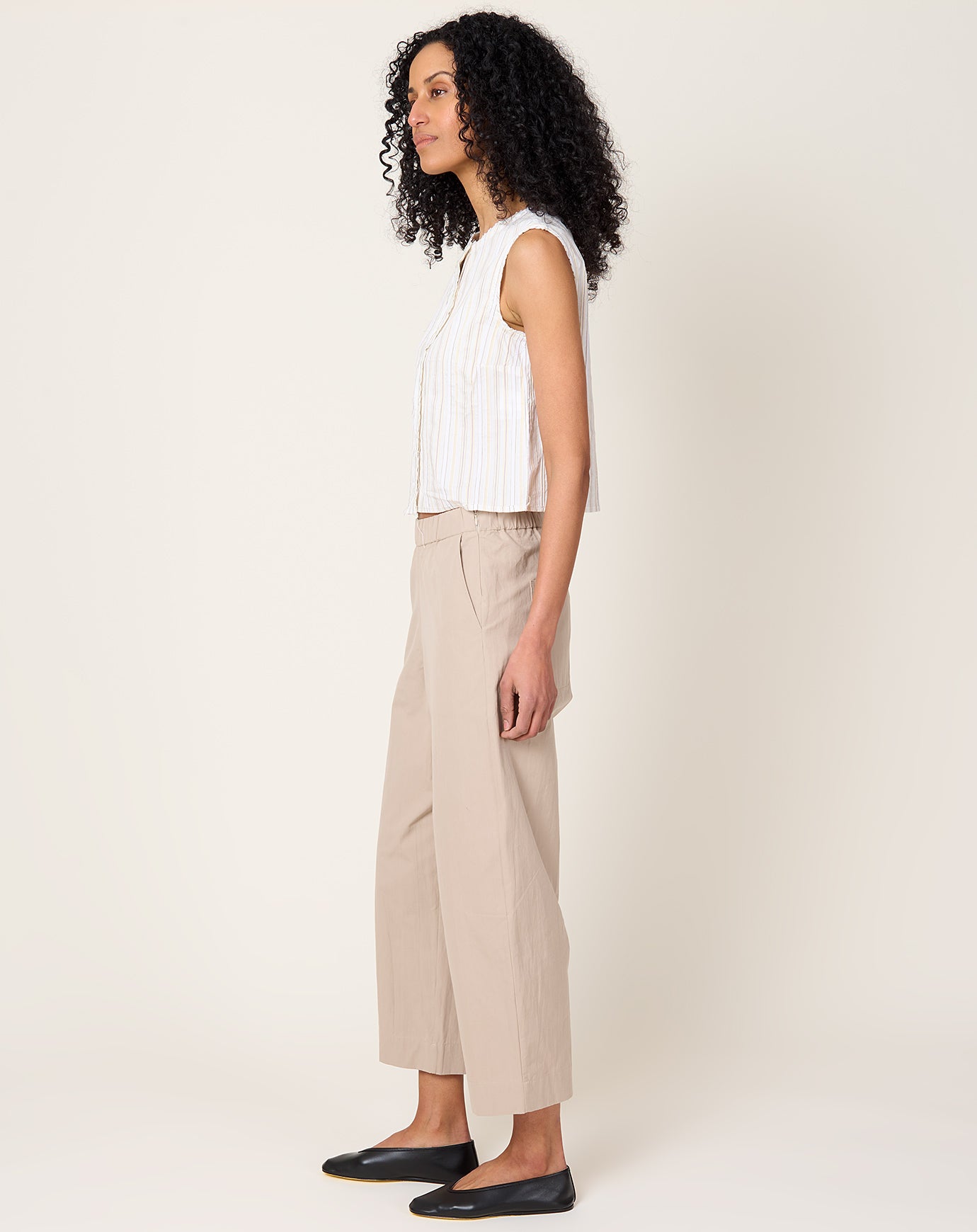 Fabiana Pigna Torme Pant in Taupe