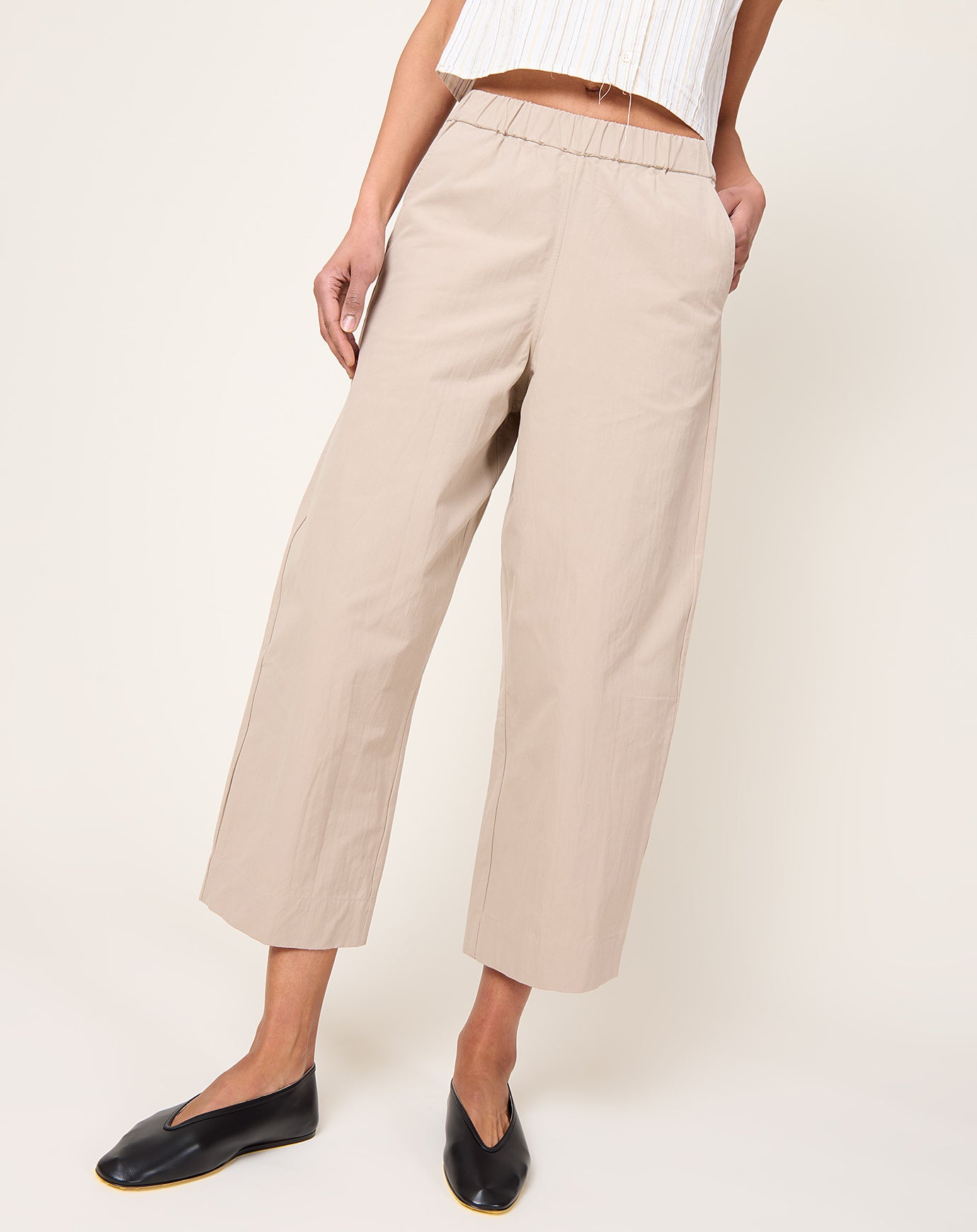 Fabiana Pigna Torme Pant in Taupe