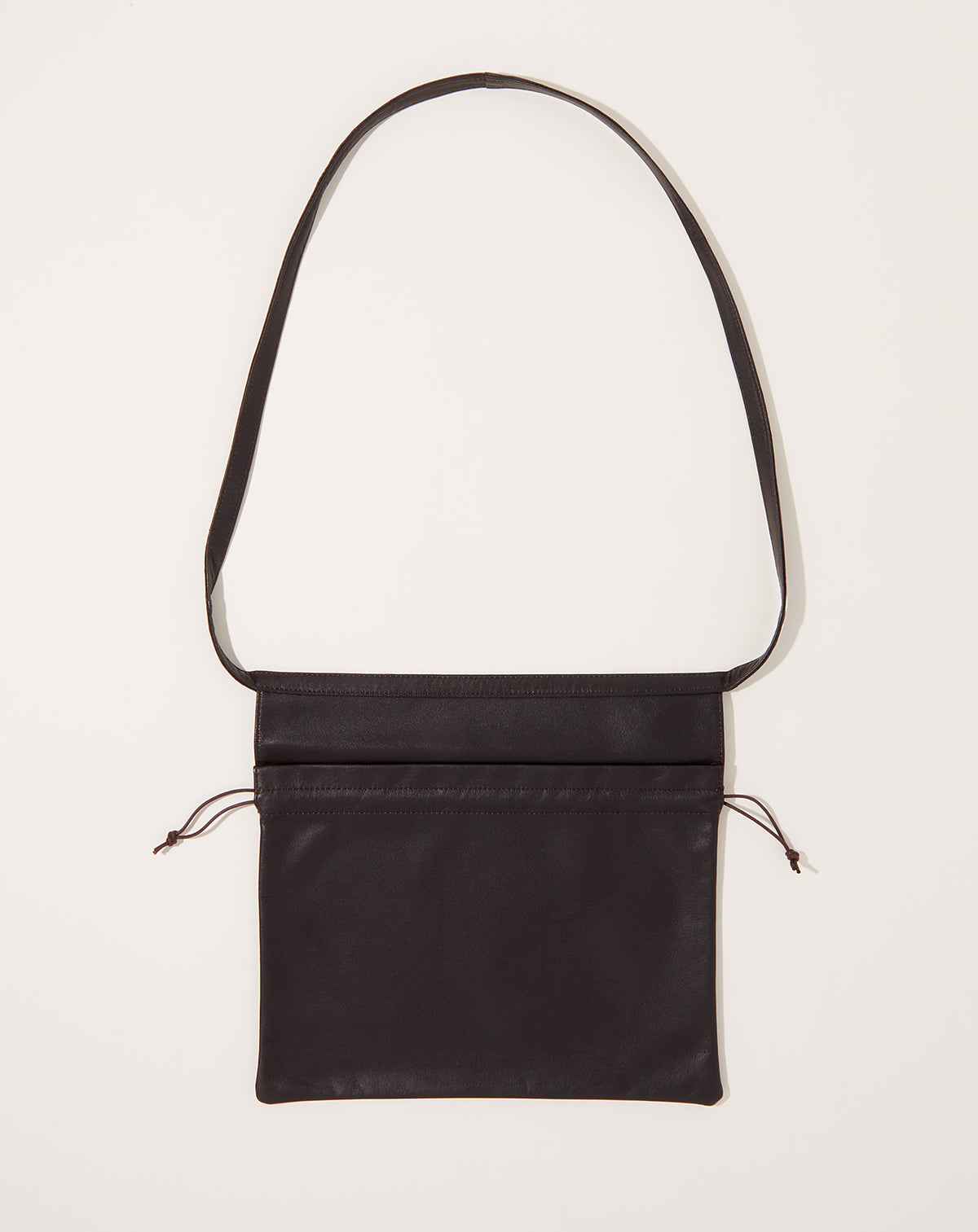 Cow Red Cross Bag in Choco | Hender Scheme | Covet + Lou | Covet + Lou 