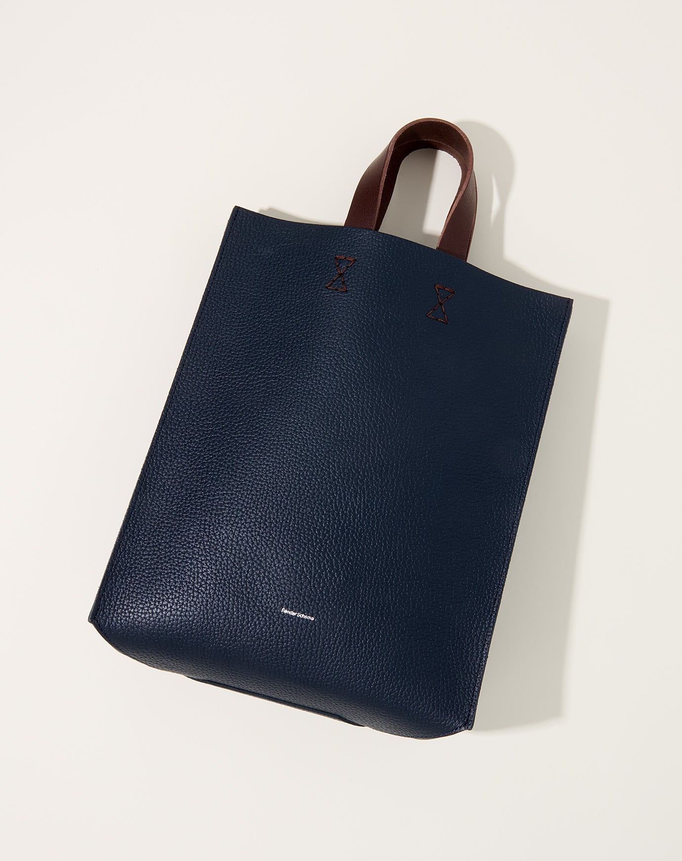 Hender Scheme Paper Bag Big in Navy