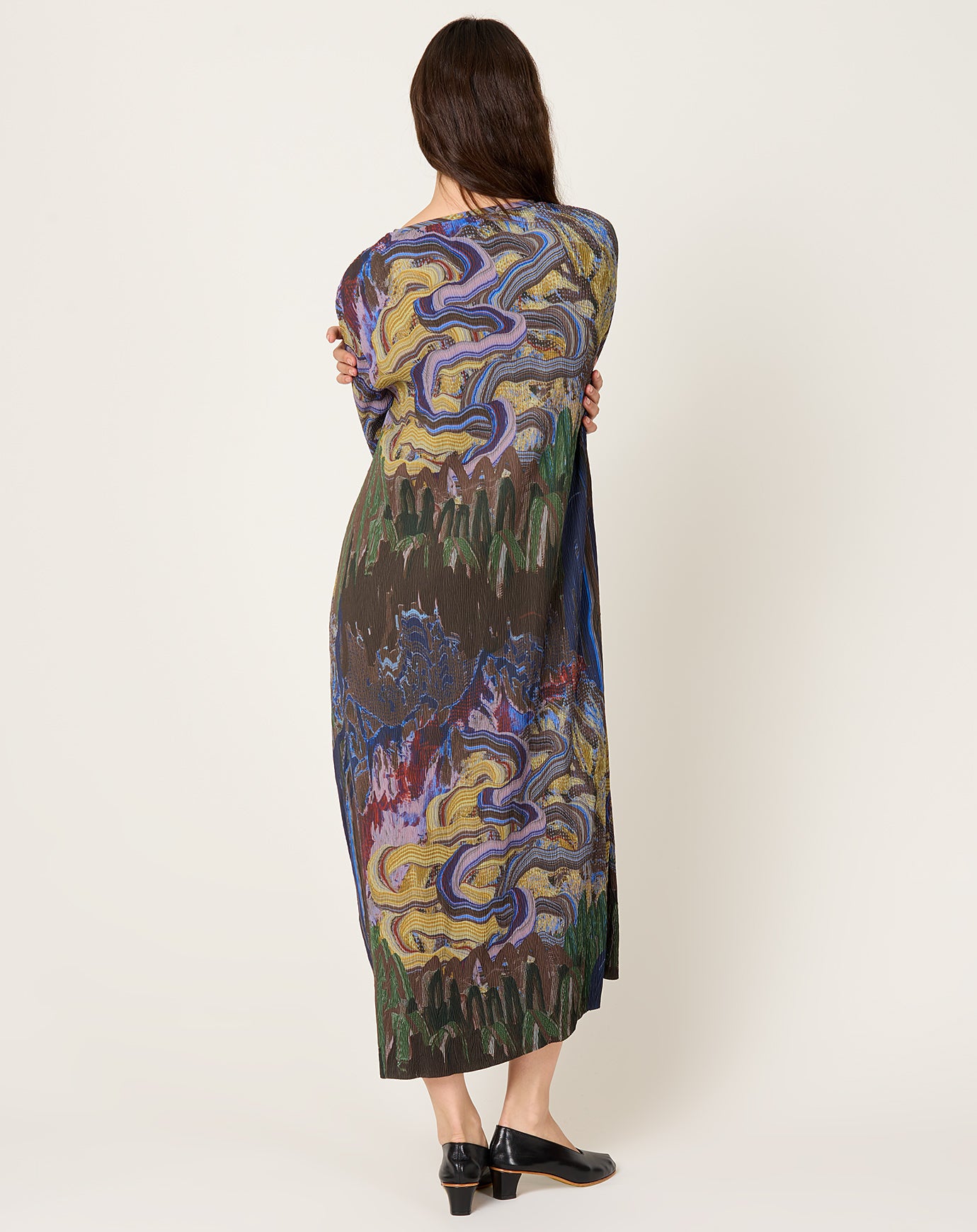 Henrik Vibskov O Dress in Graphic Slopes