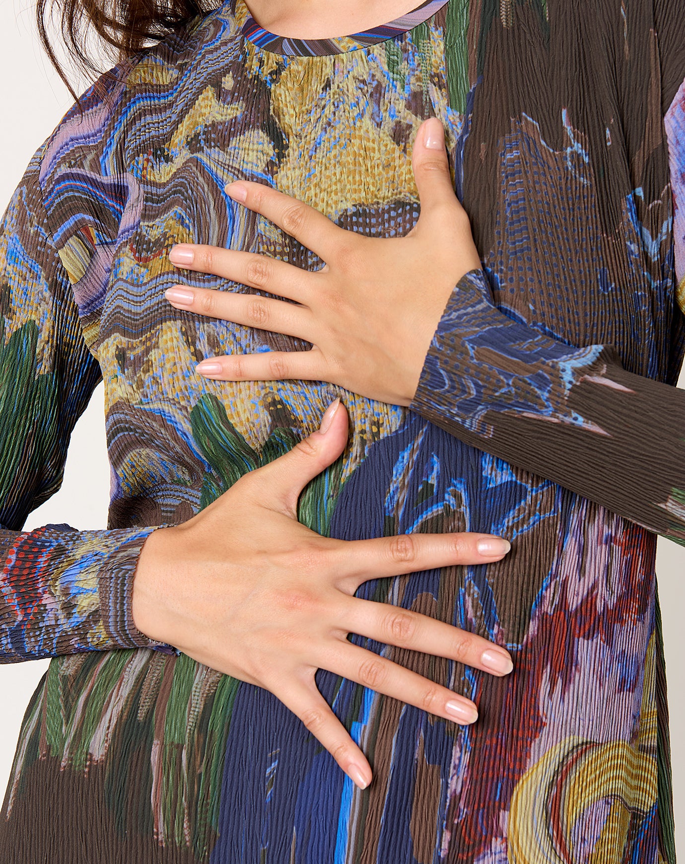 Henrik Vibskov O Dress in Graphic Slopes