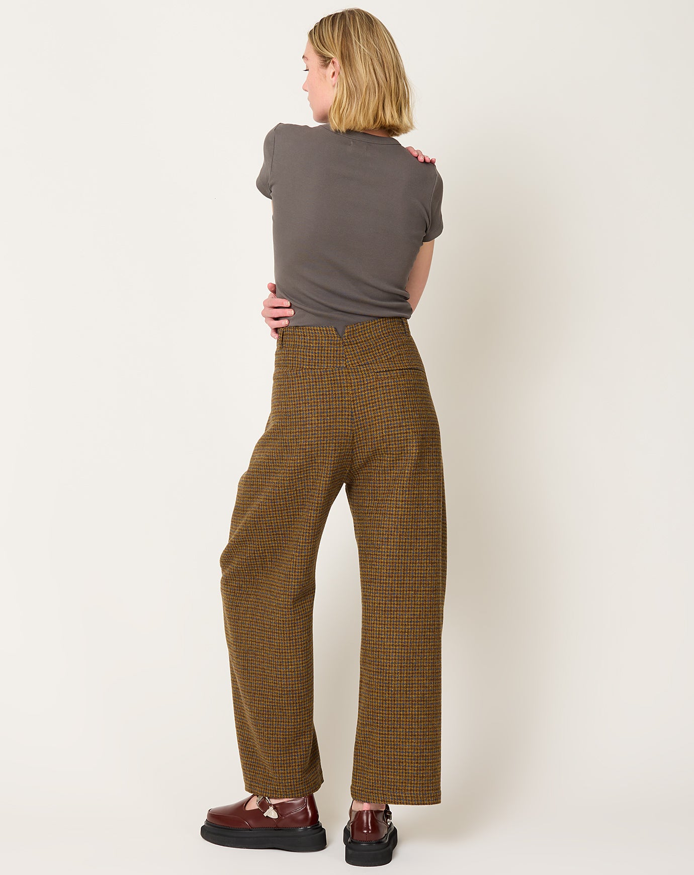 Henrik Vibskov One Pants in Pied De Poule