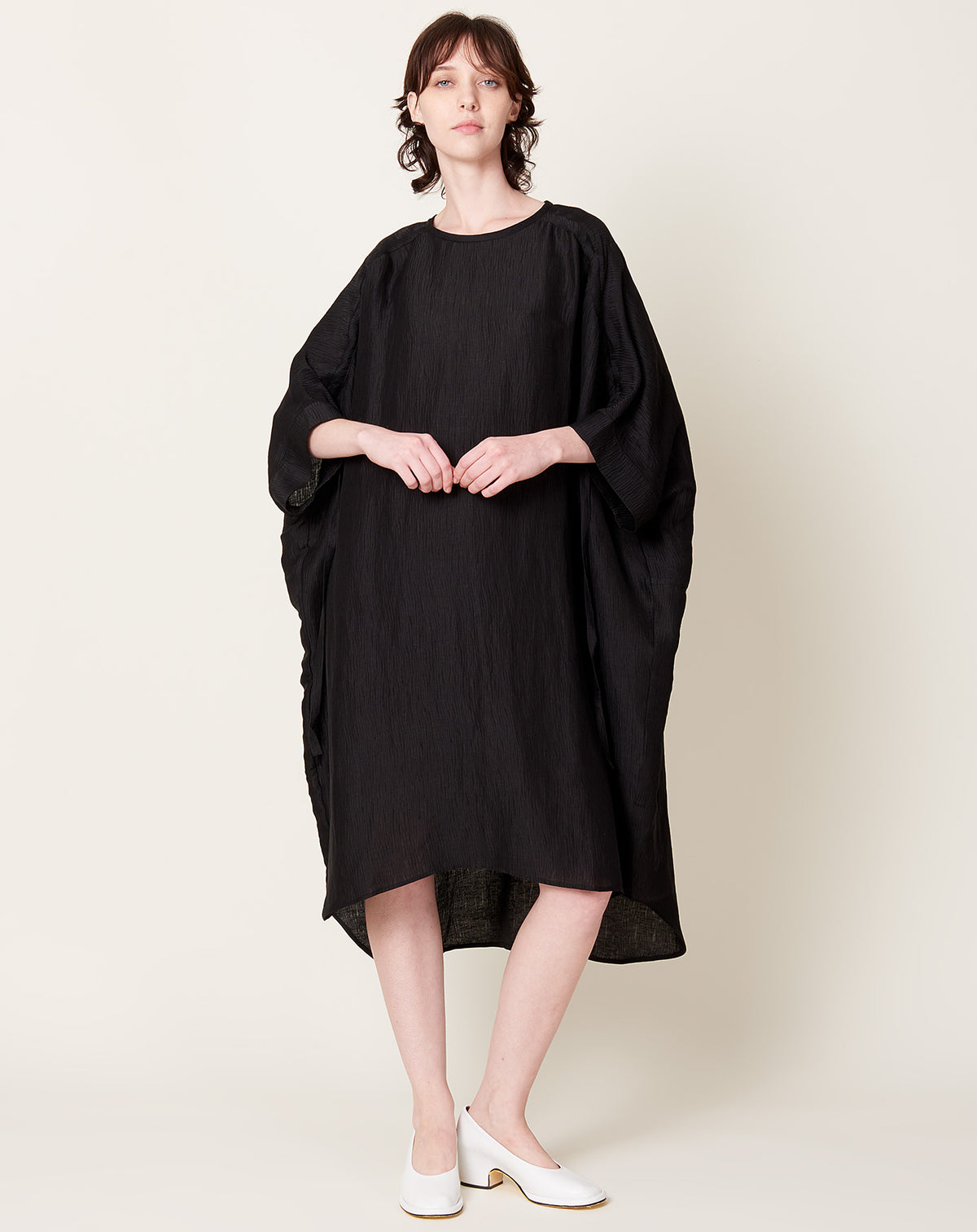 Renew Silk Dress in Black | Henrik Vibskov | Covet + Lou Large Renew Silk Dress in Black | Henrik Vibskov | Covet + Lou Large