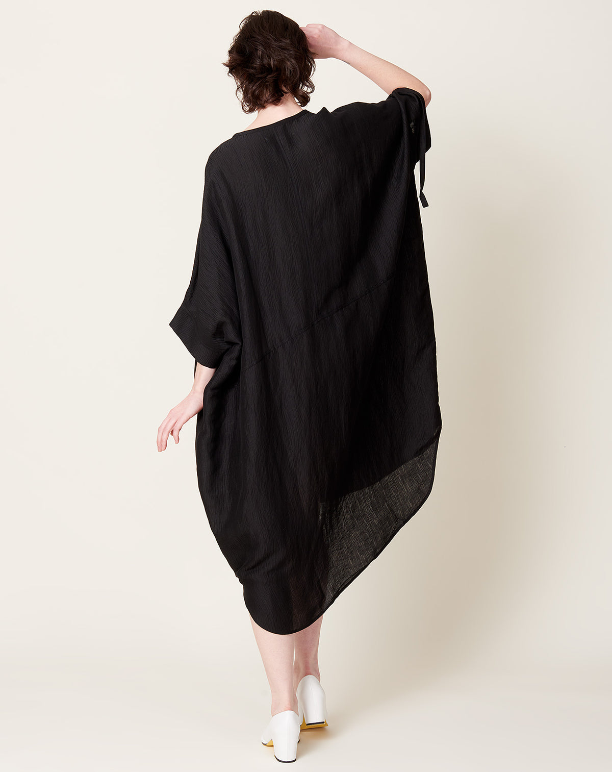 Renew Silk Dress in Black | Henrik Vibskov | Covet + Lou Large