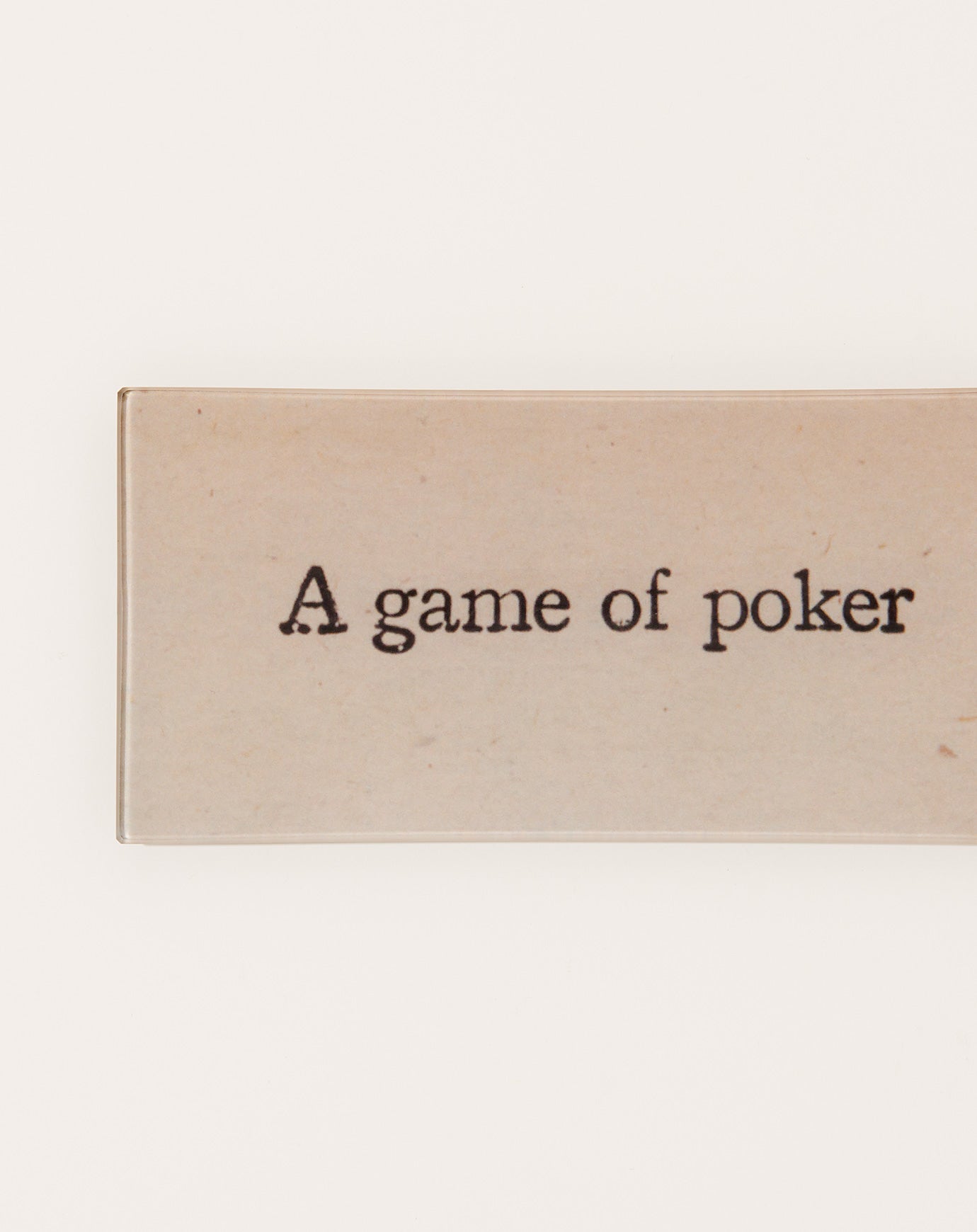 John Derian A Game of Poker Tray