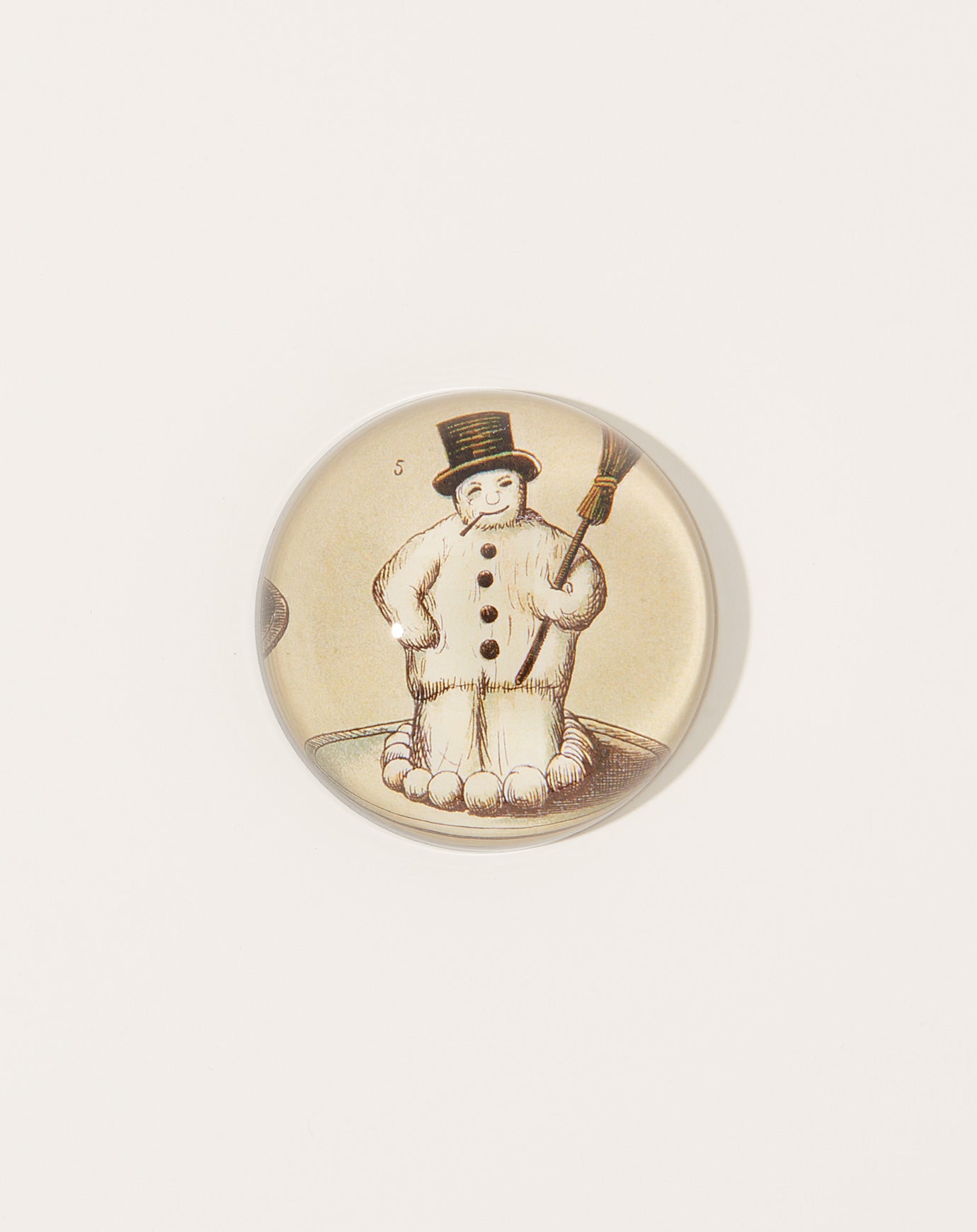 John Derian Snow Dome Paperweight