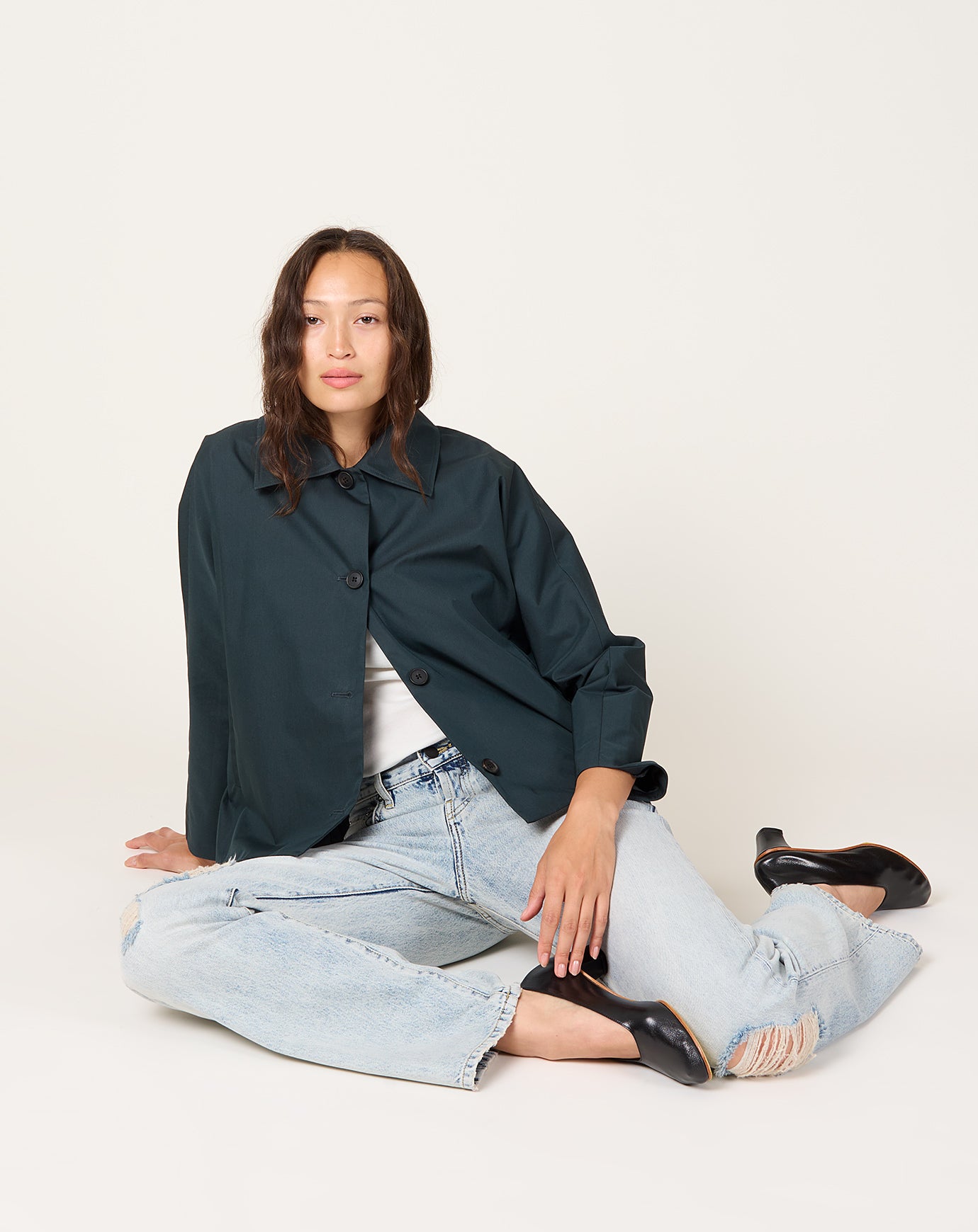 Kallmeyer Bradley Jacket in Washed Navy
