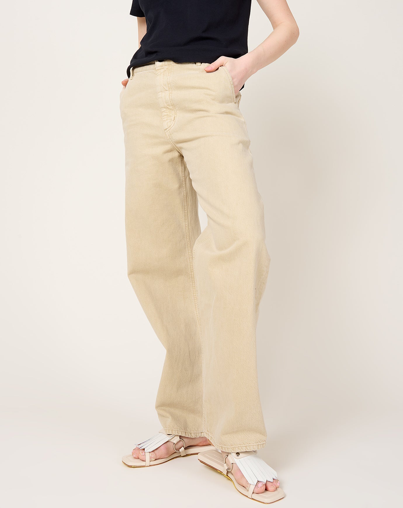Kallmeyer Column Leg Jean in Tea Stain