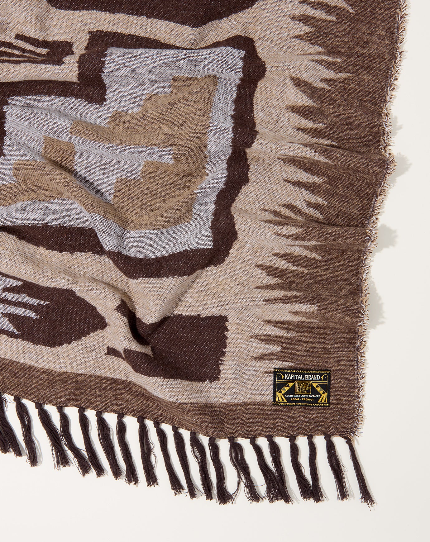 Kapital KAPITAL SPEAKEASY Blanket in Brown