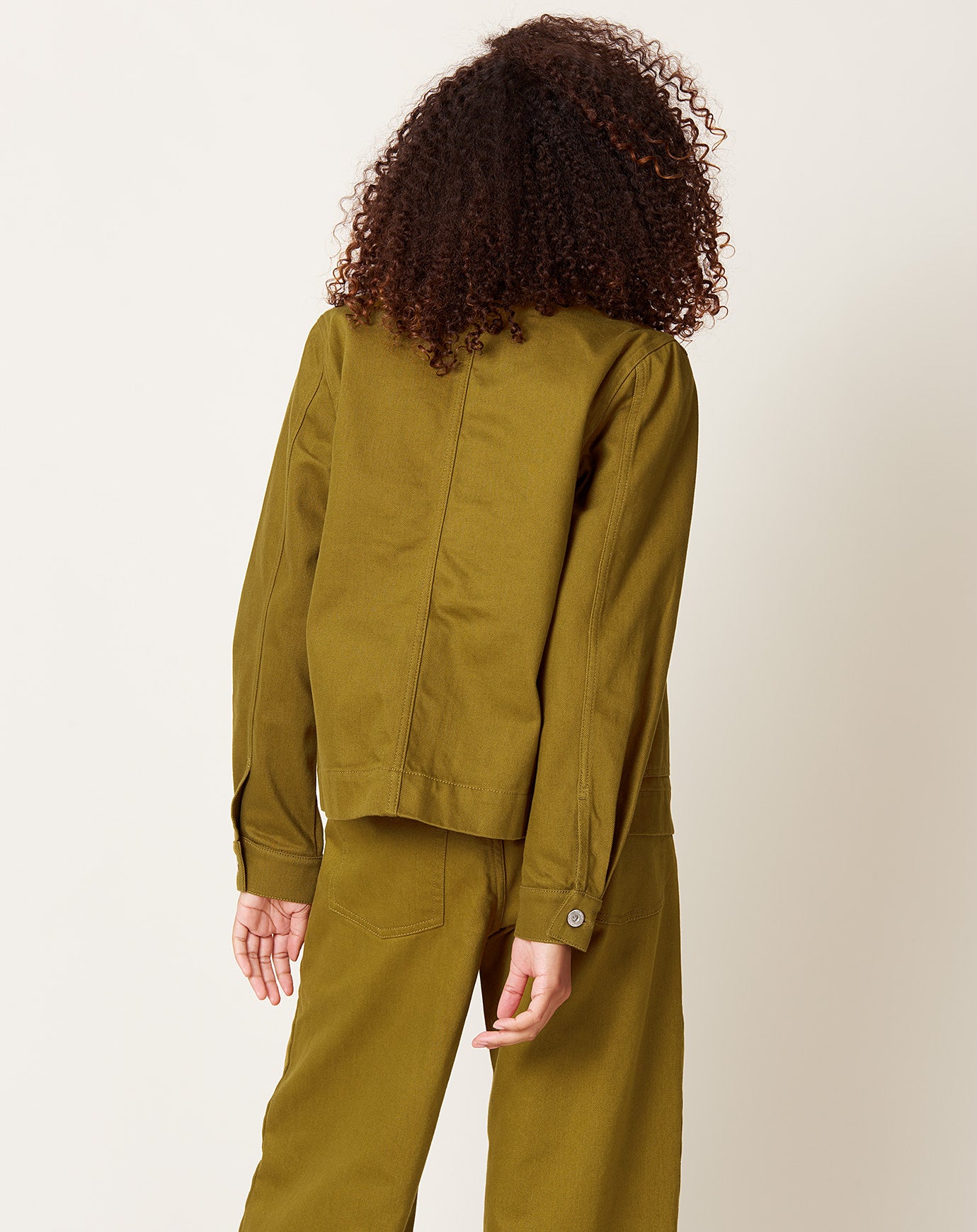 Kowtow Story Jacket in Chartreuse