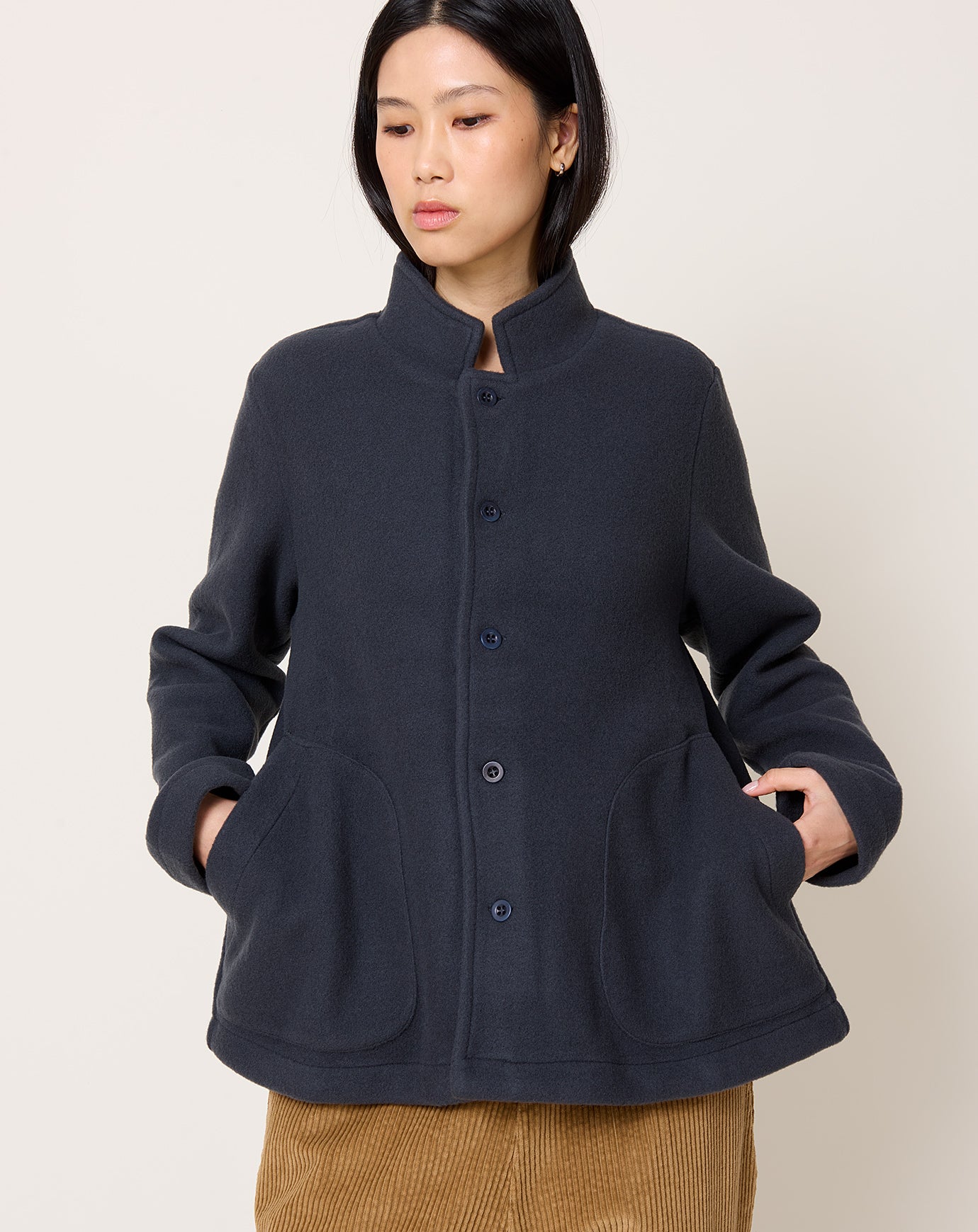 Labo.Art Minos Fleece Jacket in Grafite