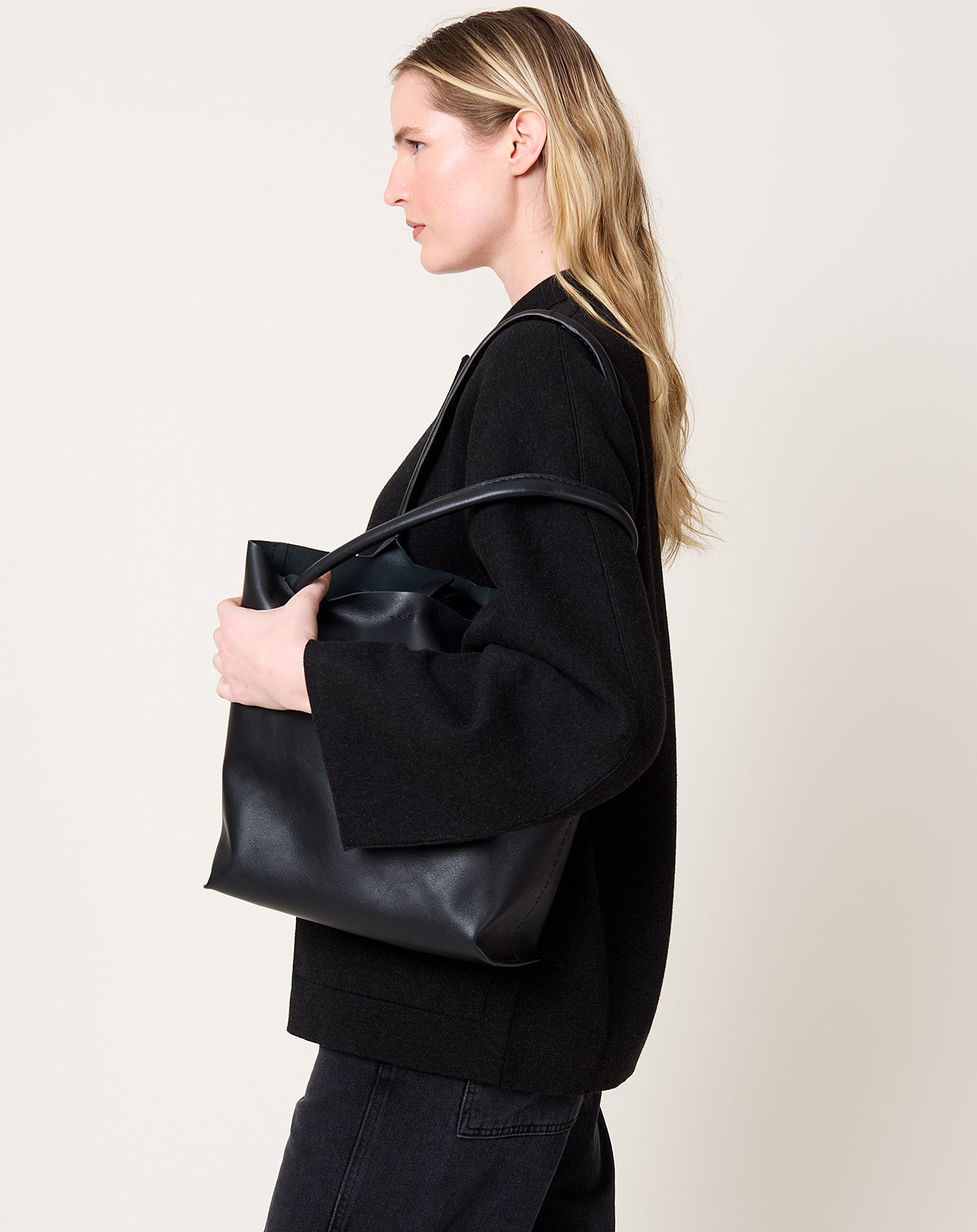 Lauren Manoogian Base Tote in Black