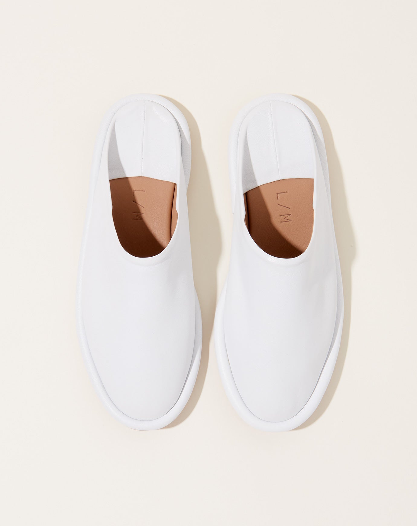 Lauren Manoogian New Fold Mule in White