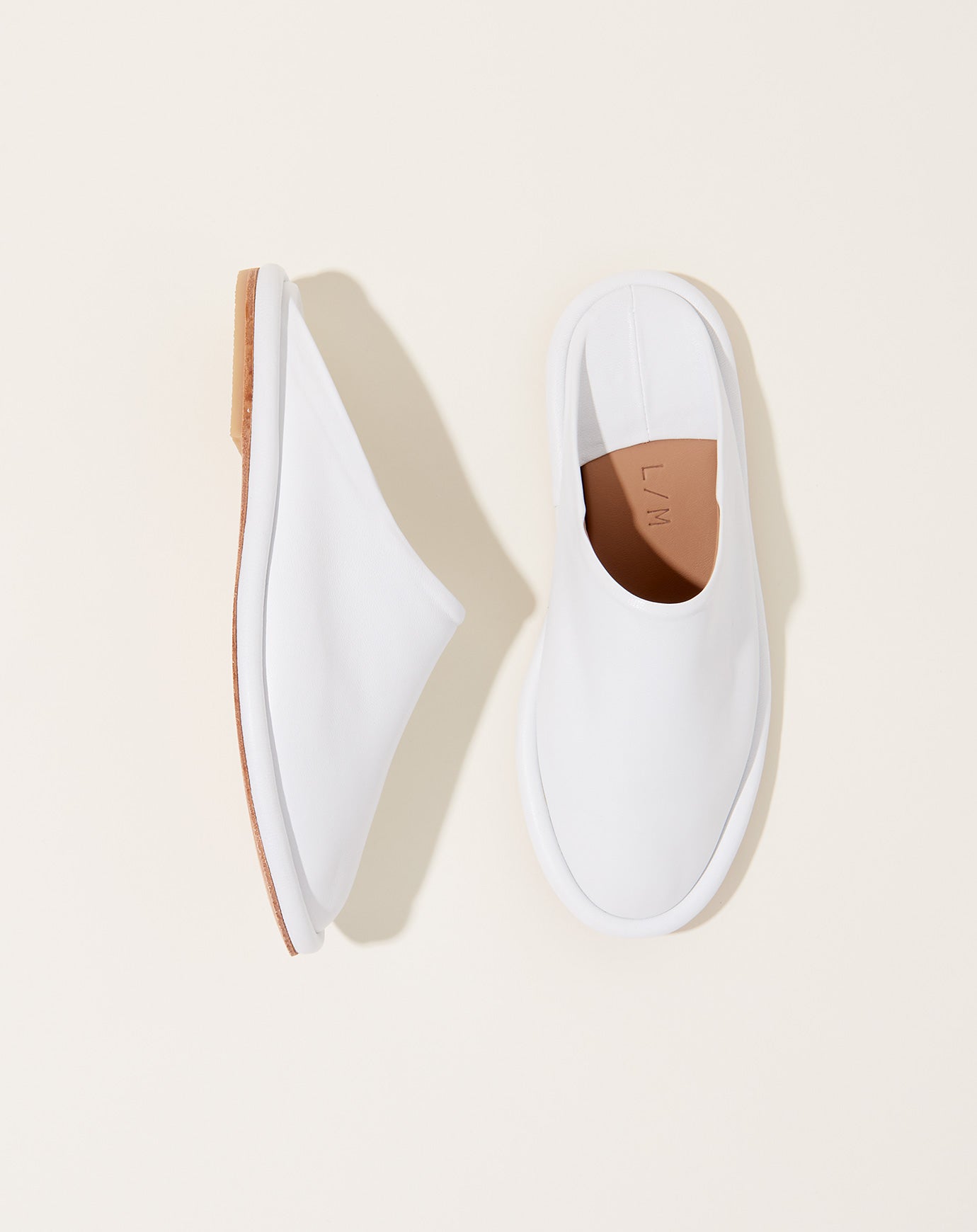 Lauren Manoogian New Fold Mule in White