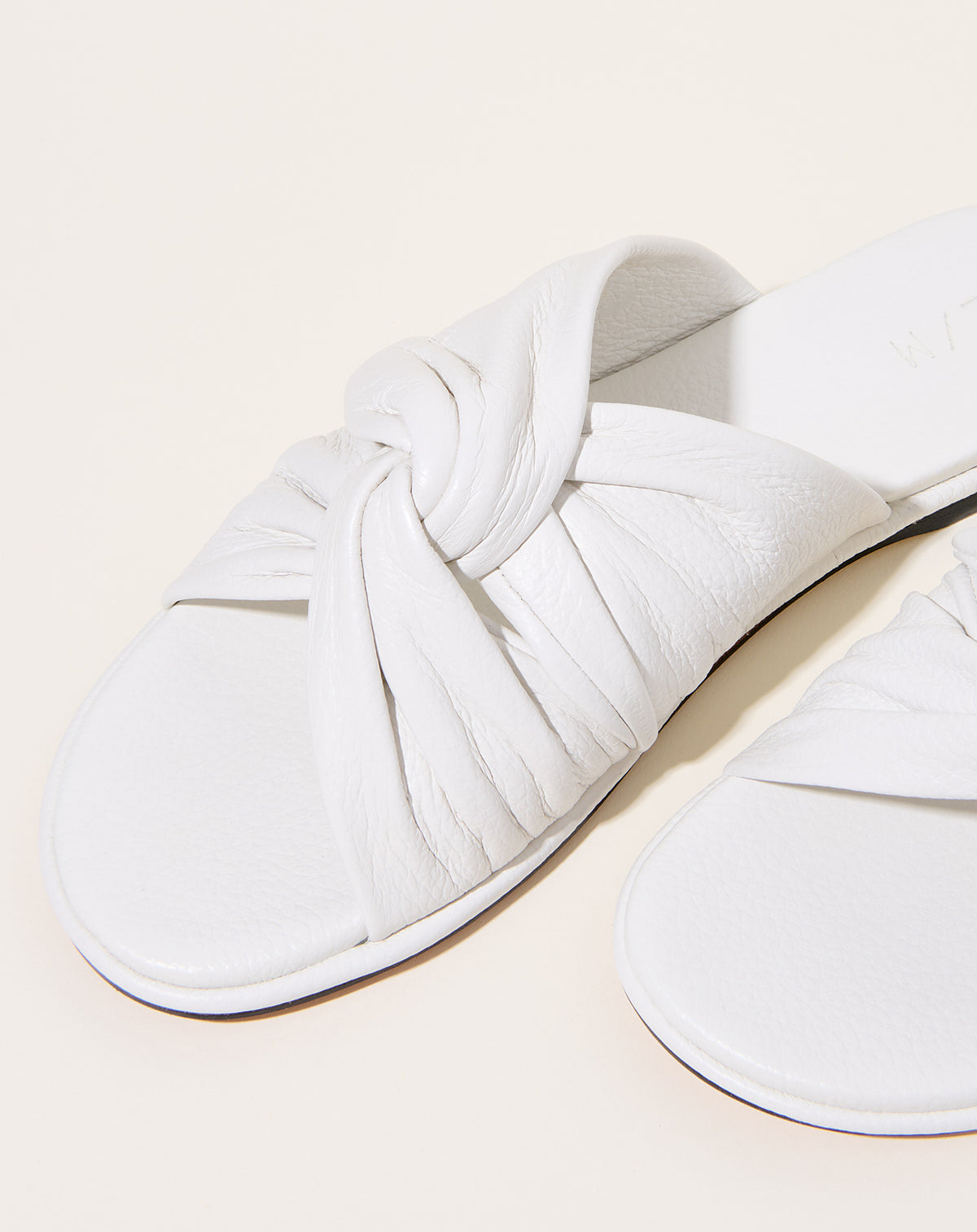 Twist Slide in White | Lauren Manoogian | Covet + Lou | Covet + Lou