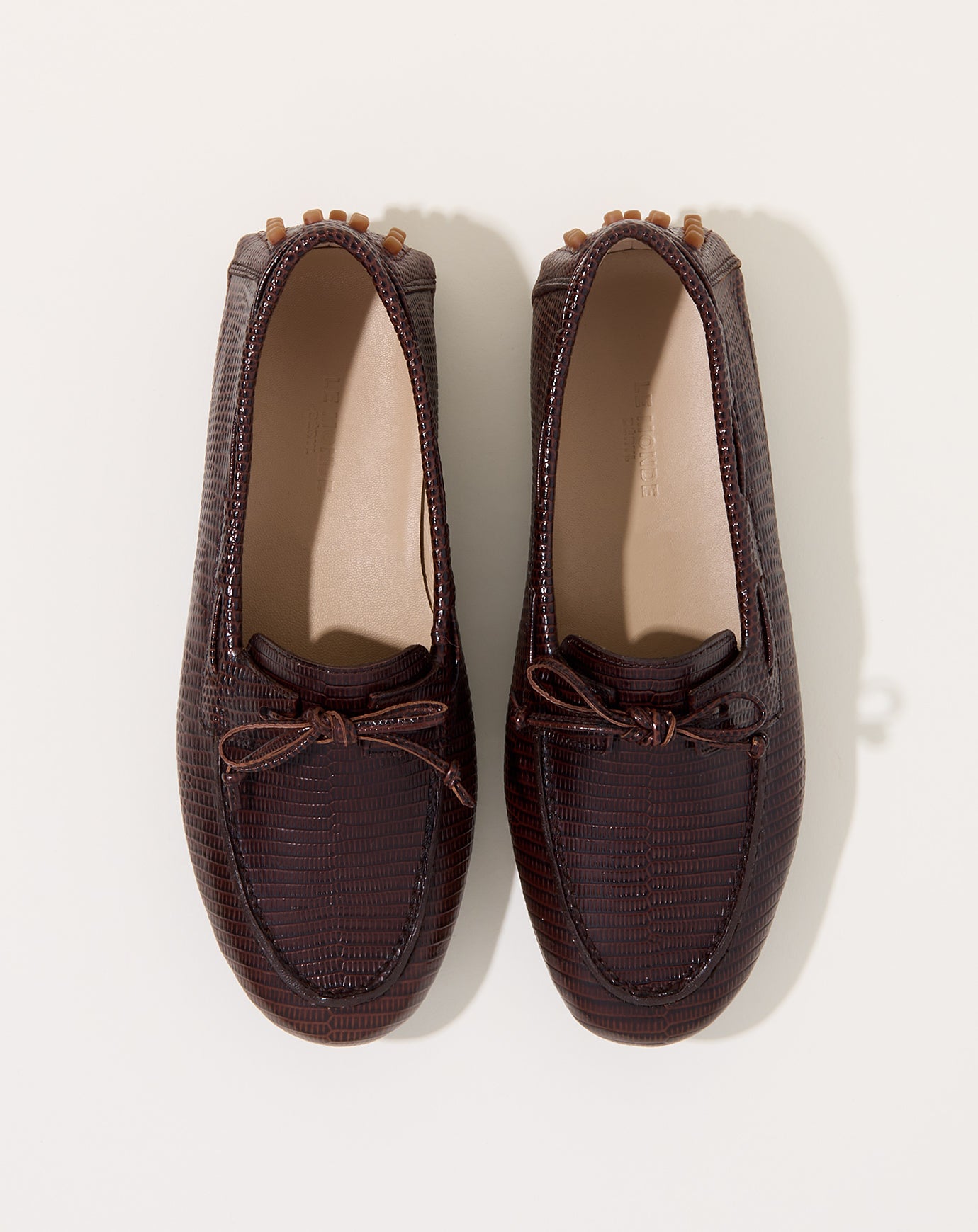 Le Monde Béryl Driver Moccasin in Bruciato