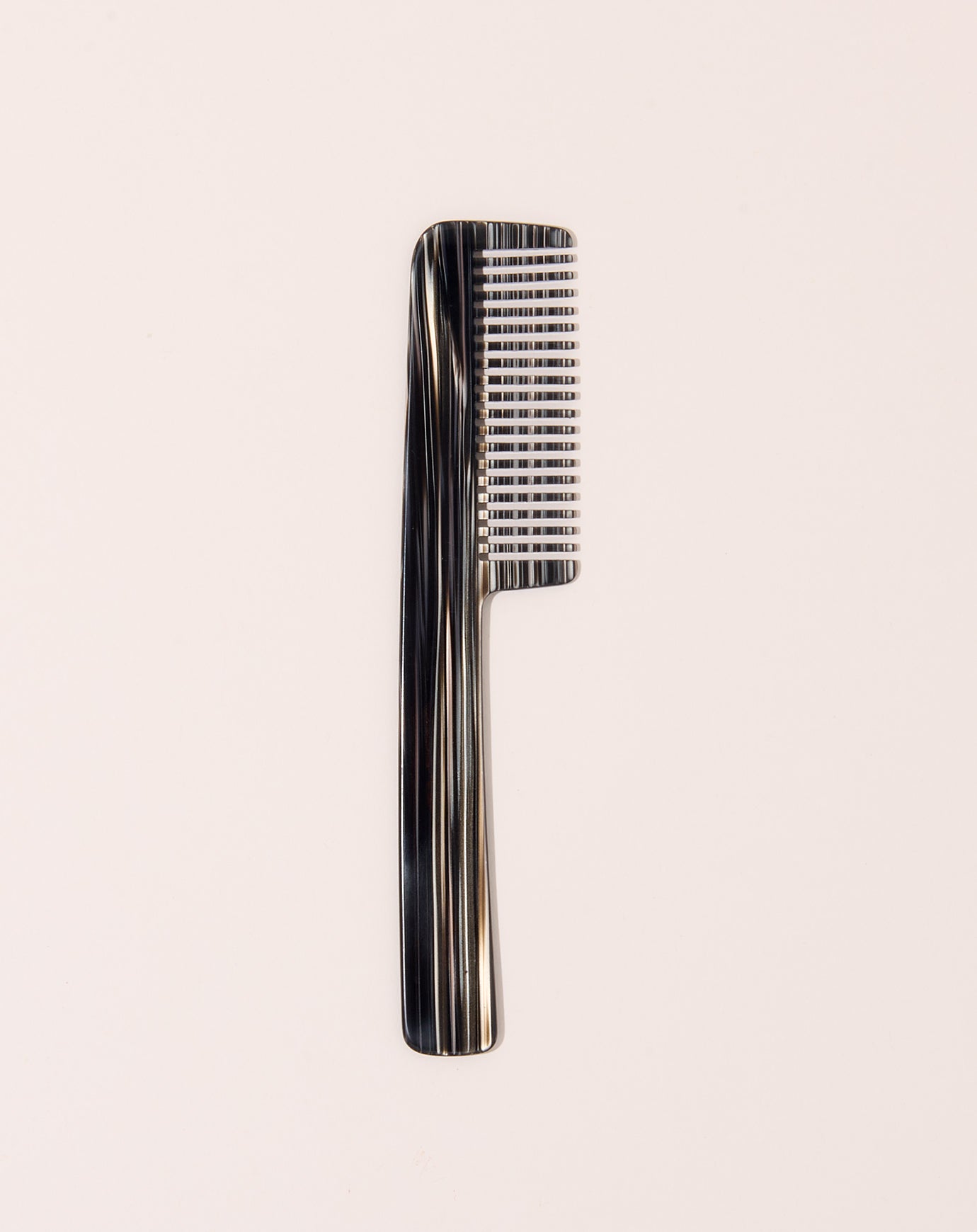 Machete Handle Comb in Black Pearl