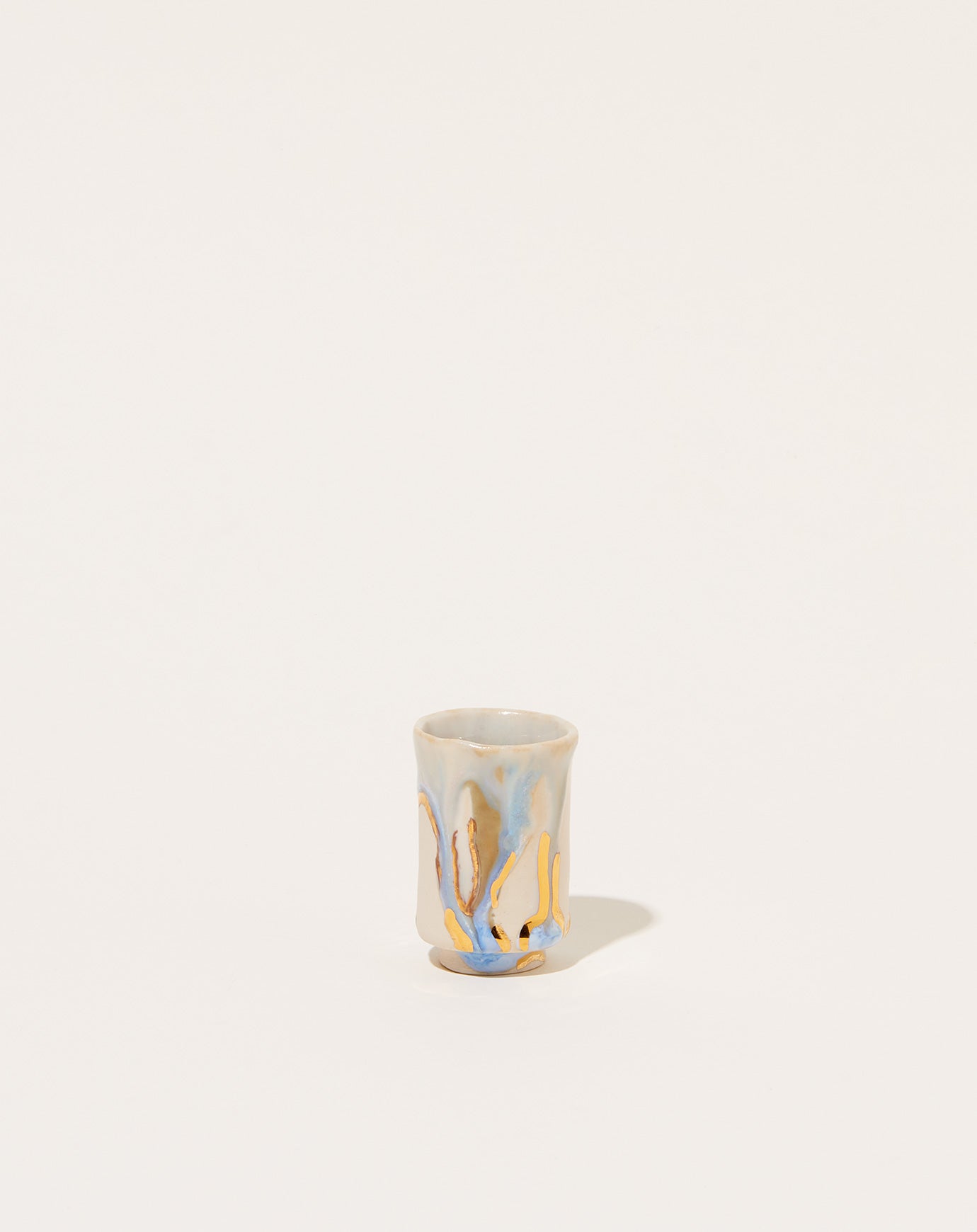 Minh Singer Ambrosia Shot Glass with Gold