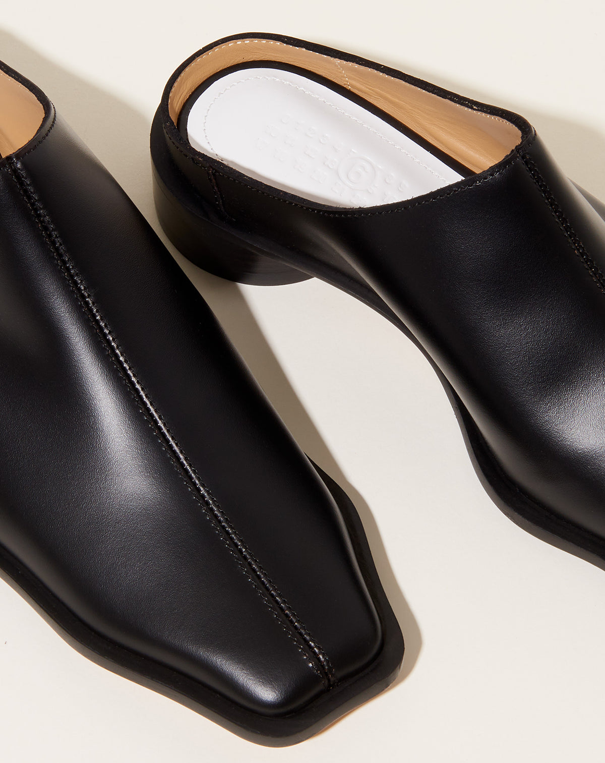 Slipper Mule in Black