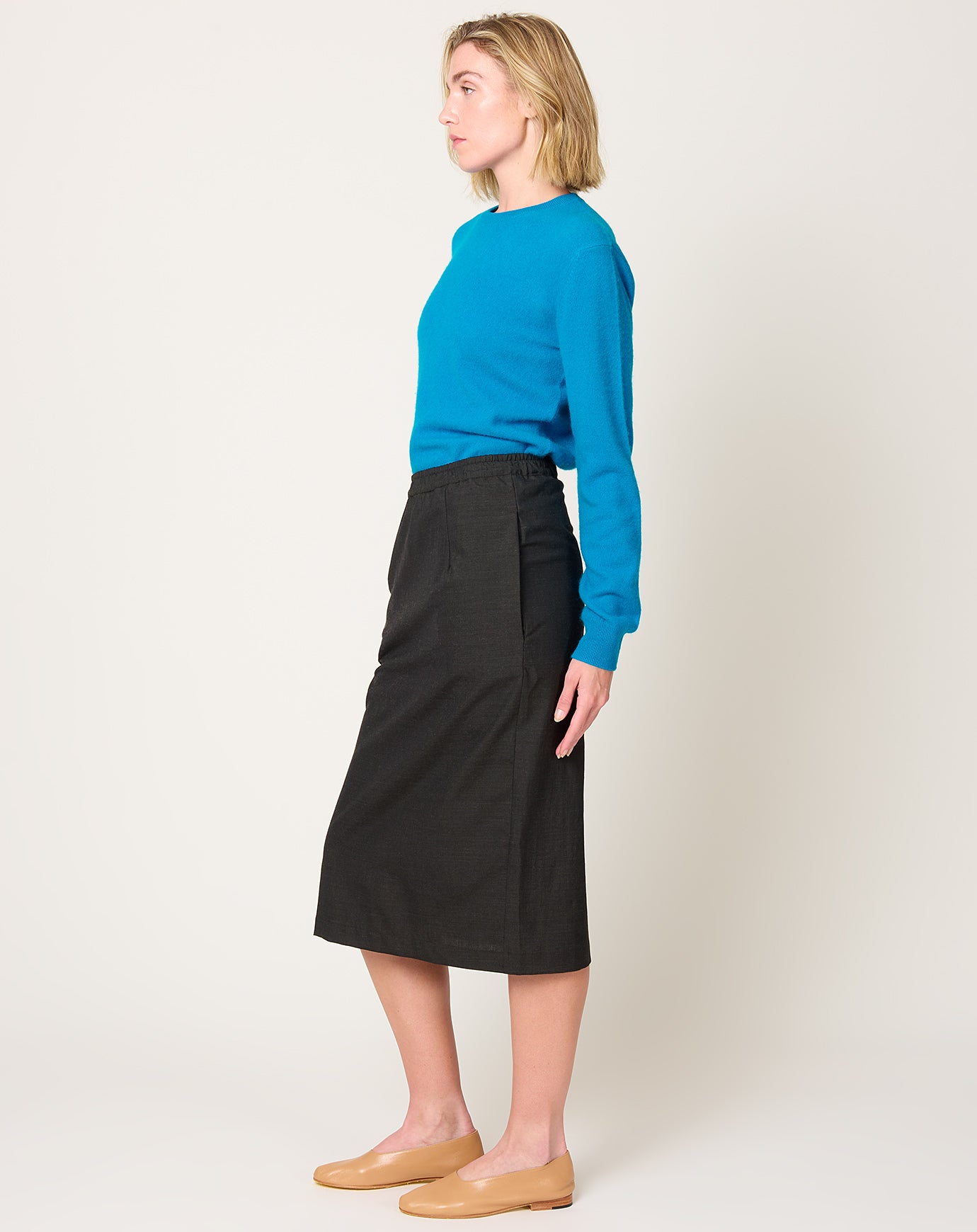 NITTO Lunghetta Skirt in Deep Brown