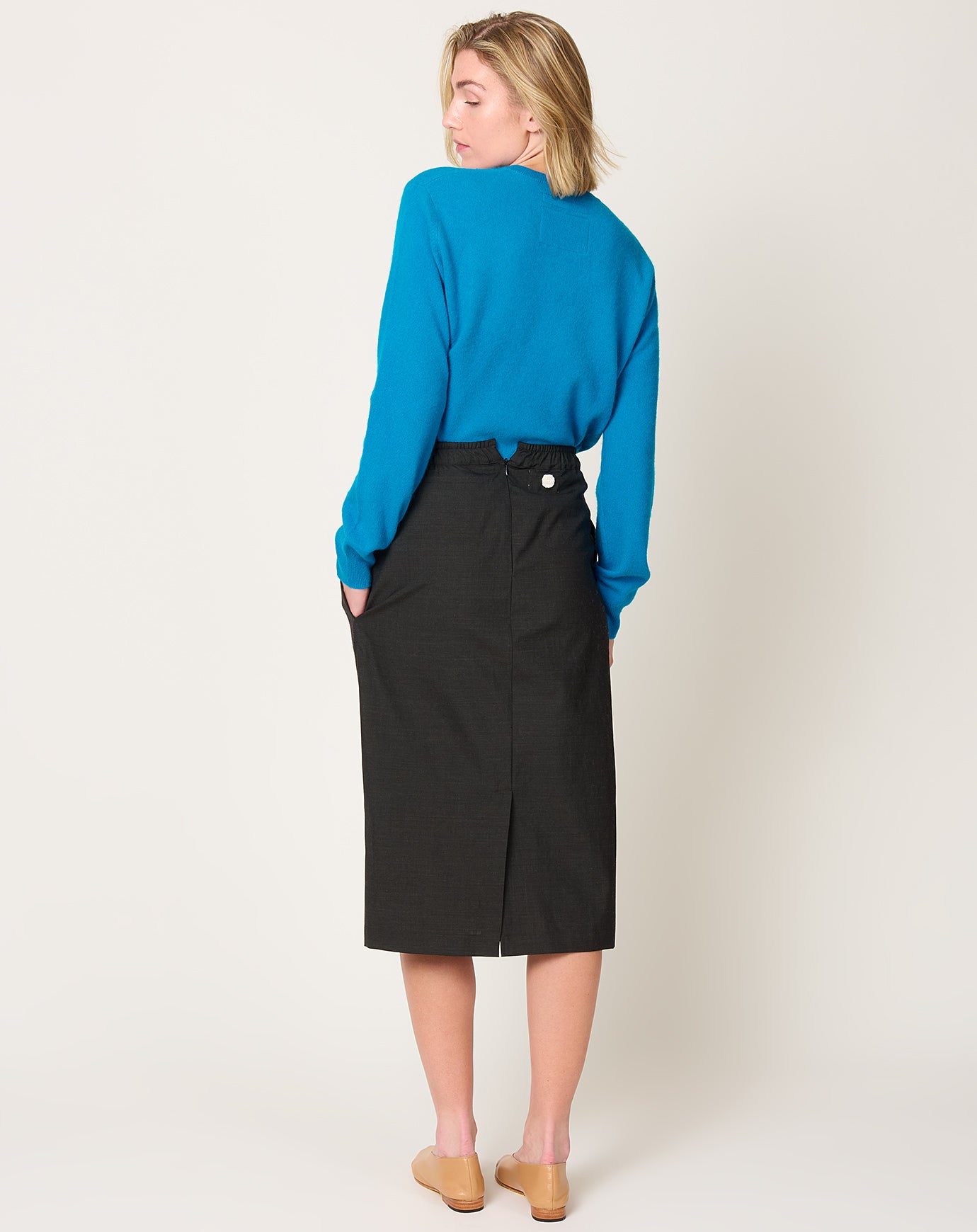 NITTO Lunghetta Skirt in Deep Brown
