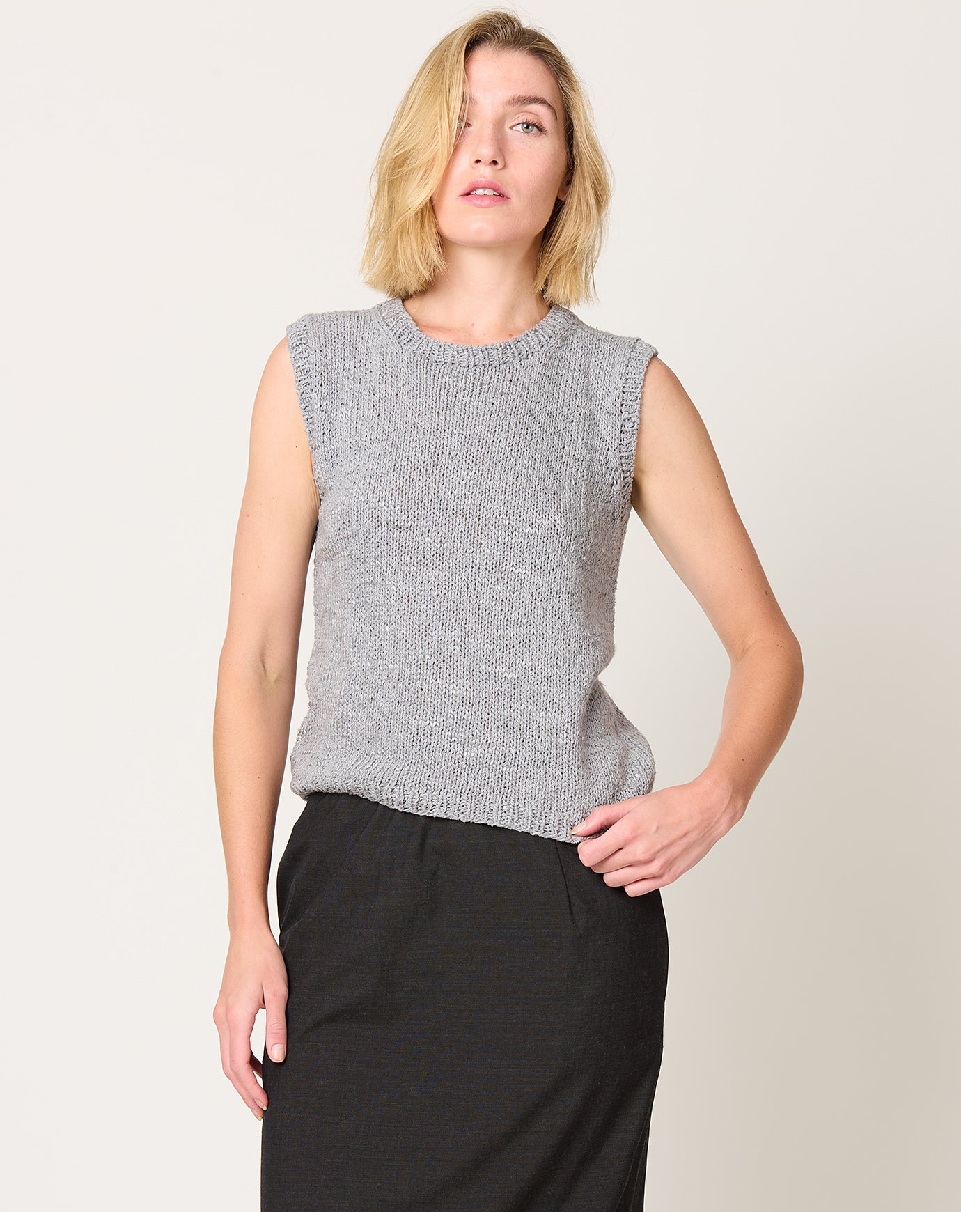 NITTO Pincel Vest in Silver
