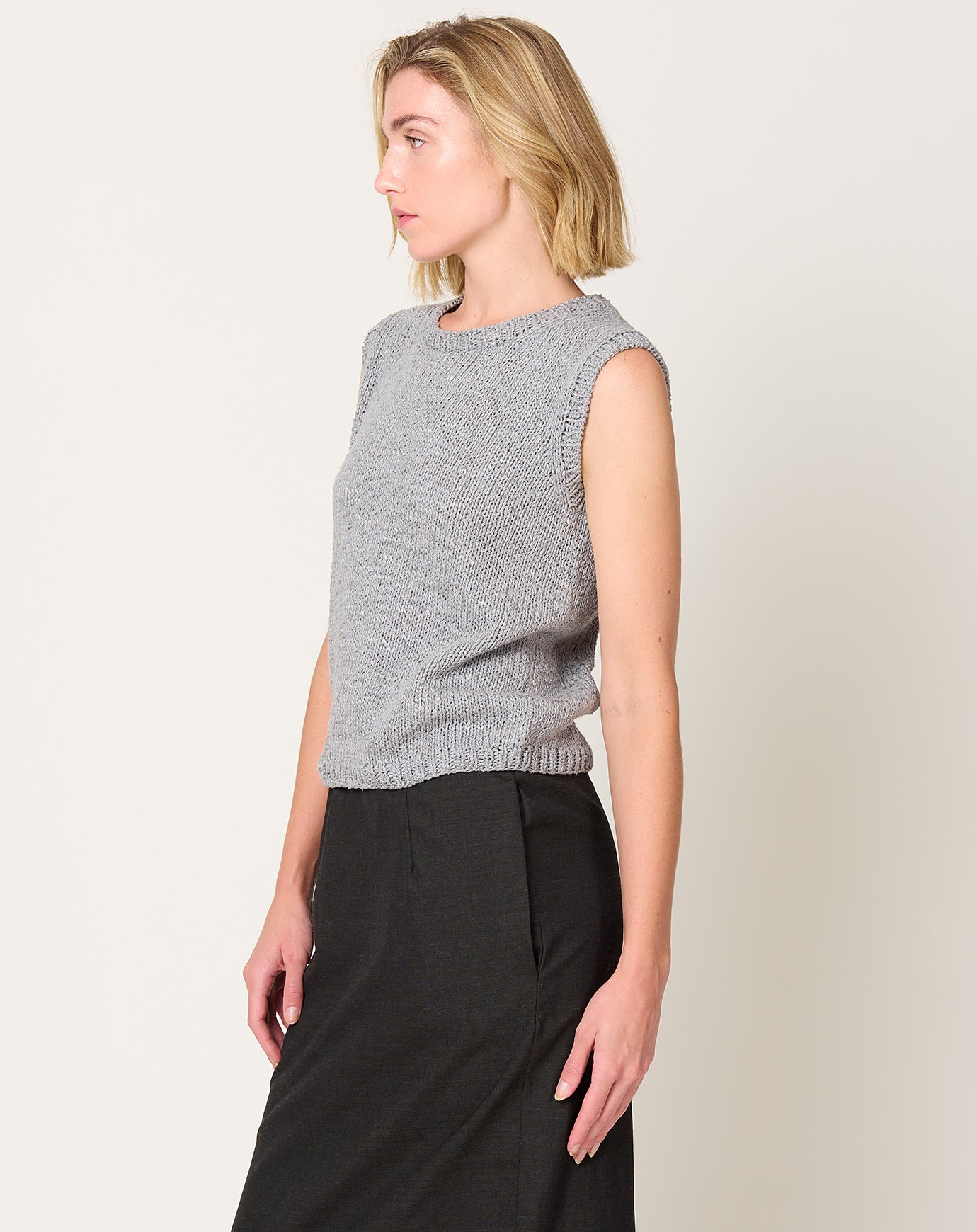 NITTO Pincel Vest in Silver