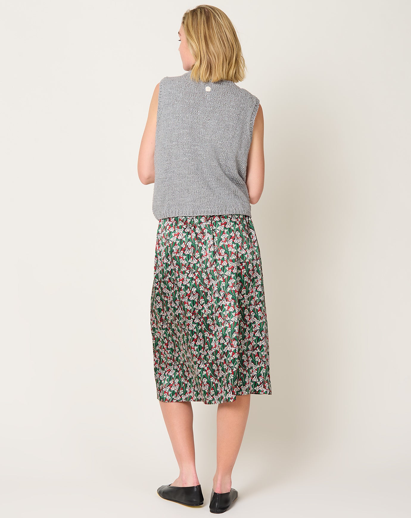 NITTO Sopragonna Skirt in Pansy Green