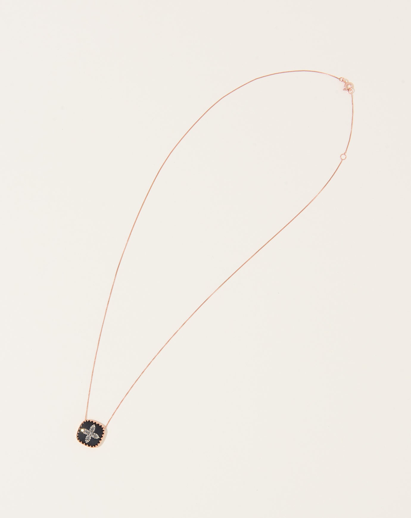 Pascal Monvoisin Bowie Black Diamond Necklace