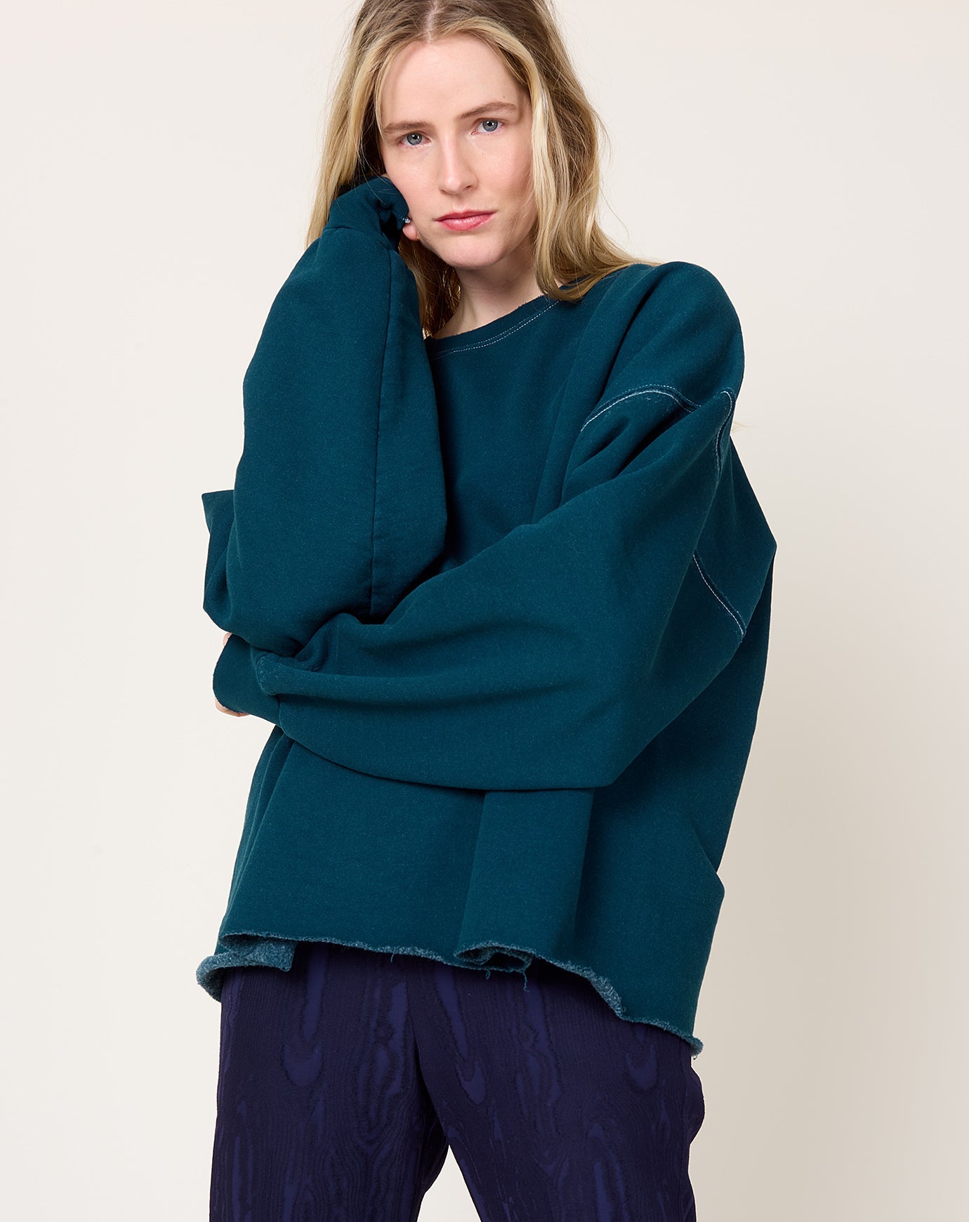 Rachel Comey Fonder Sweatshirt in Teal