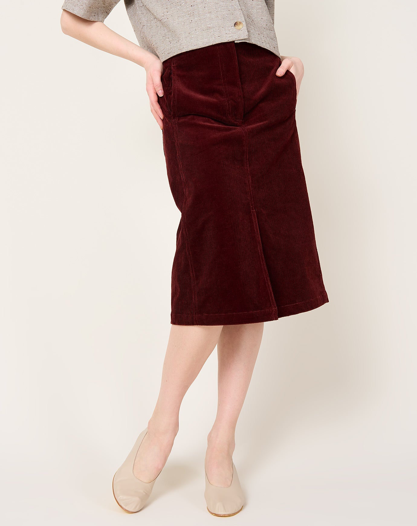Rachel Comey Garra Skirt in Brick